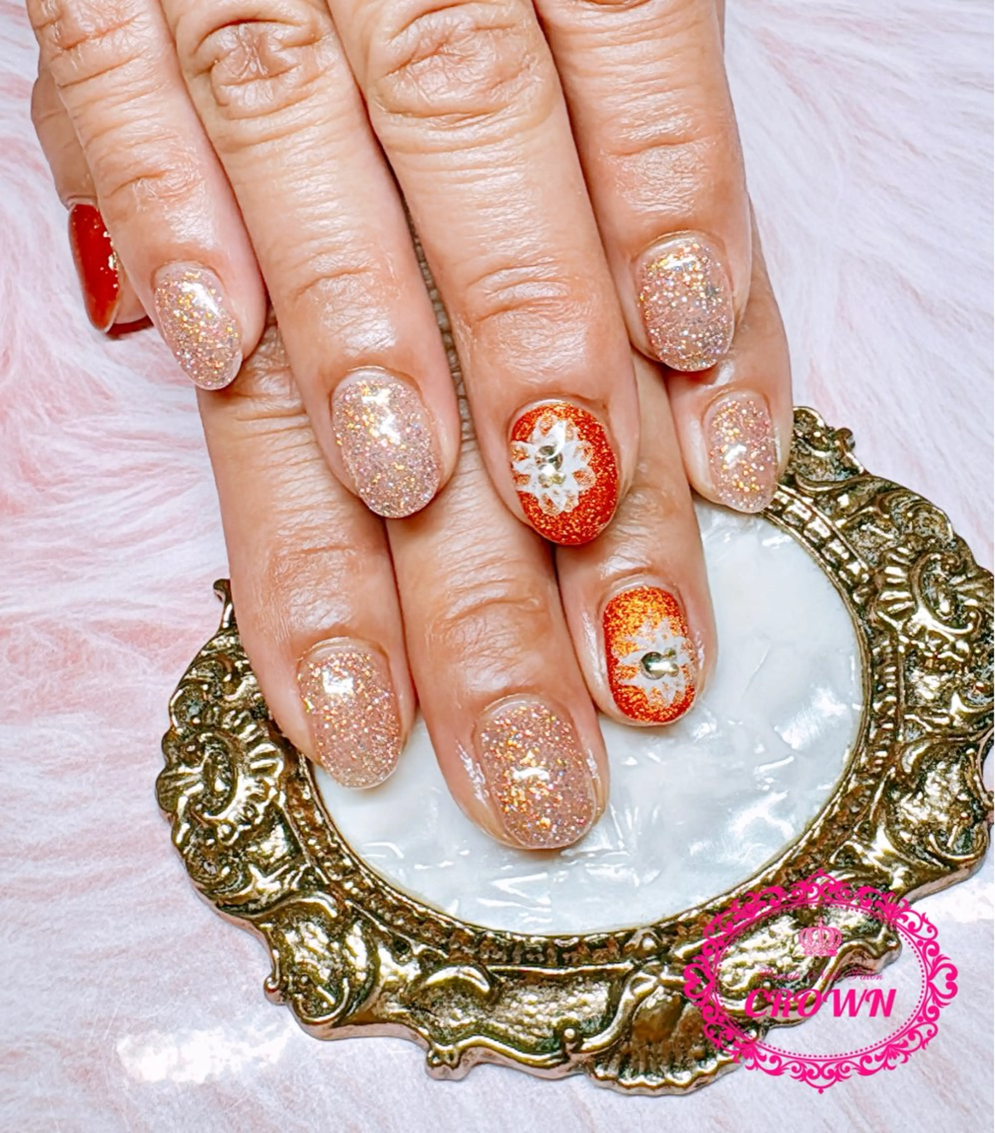 ネイル CROWN プライベートサロンのネイルデザイン
