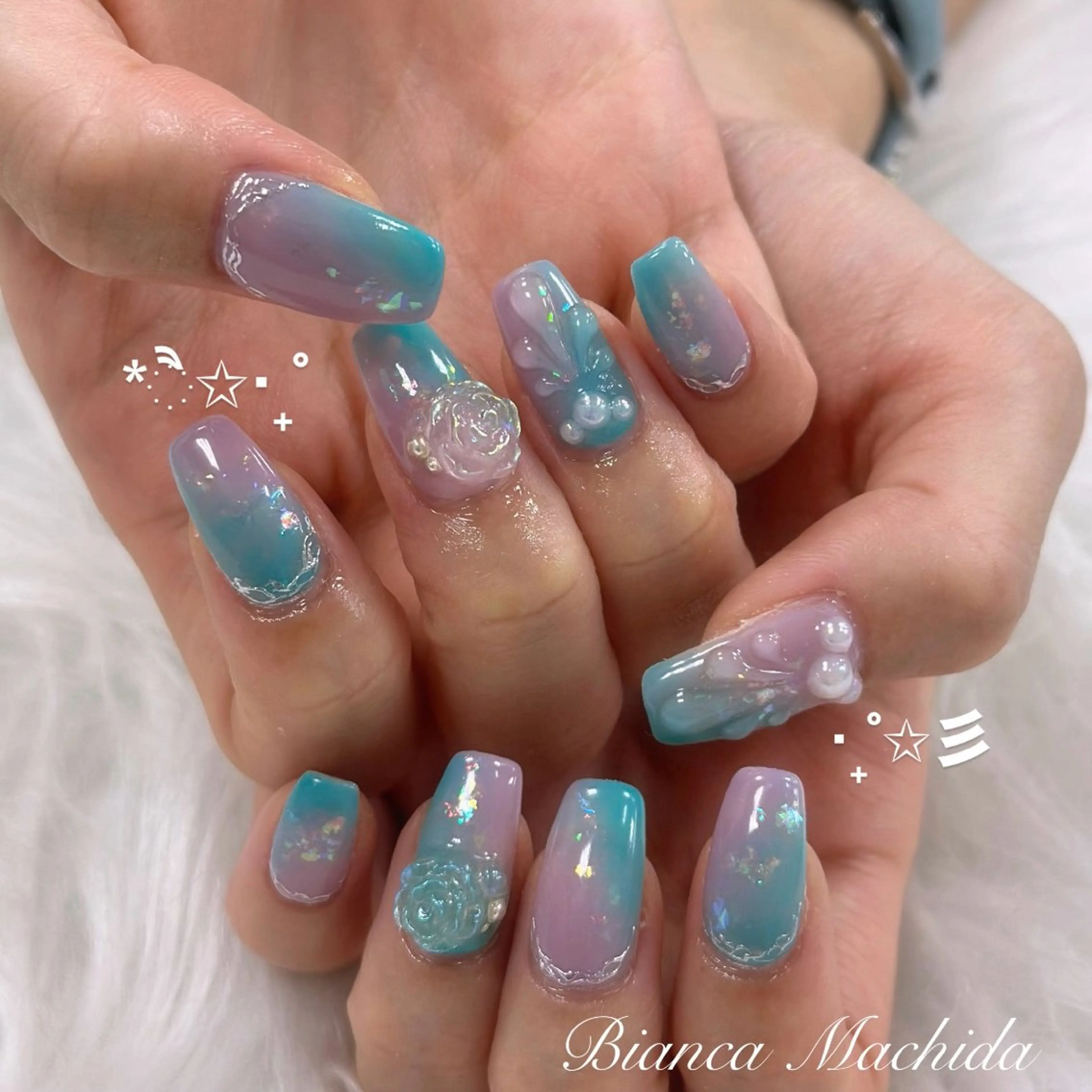 ネイル ハンドネイル Bianca👼🏻 OIKAWAのネイルデザイン