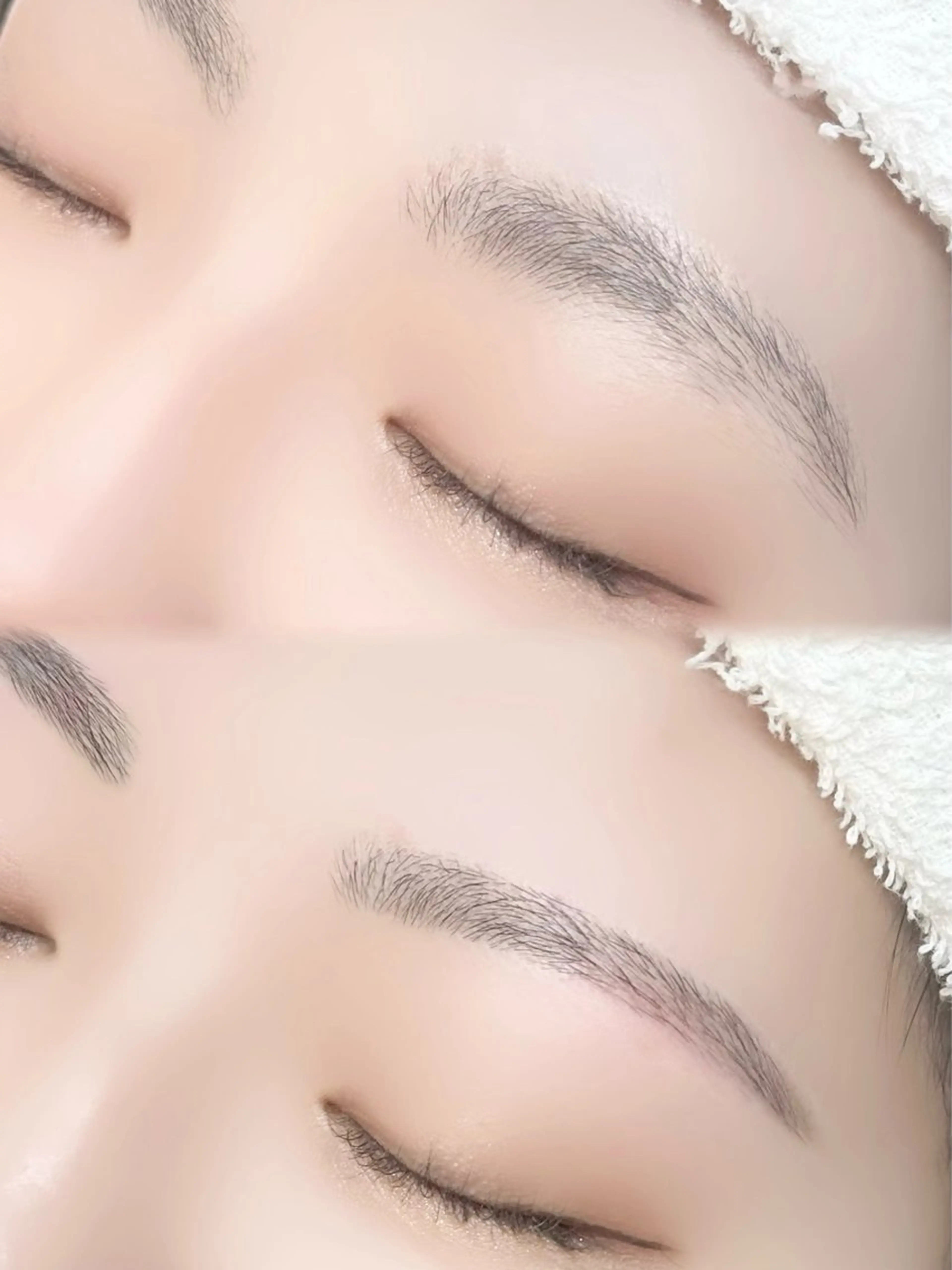 アイブロウ ワックス脱毛 眉カット その他(アイブロウ) 束感まつ毛/ 韓国風eye/yuiのマツエク・マツパデザイン