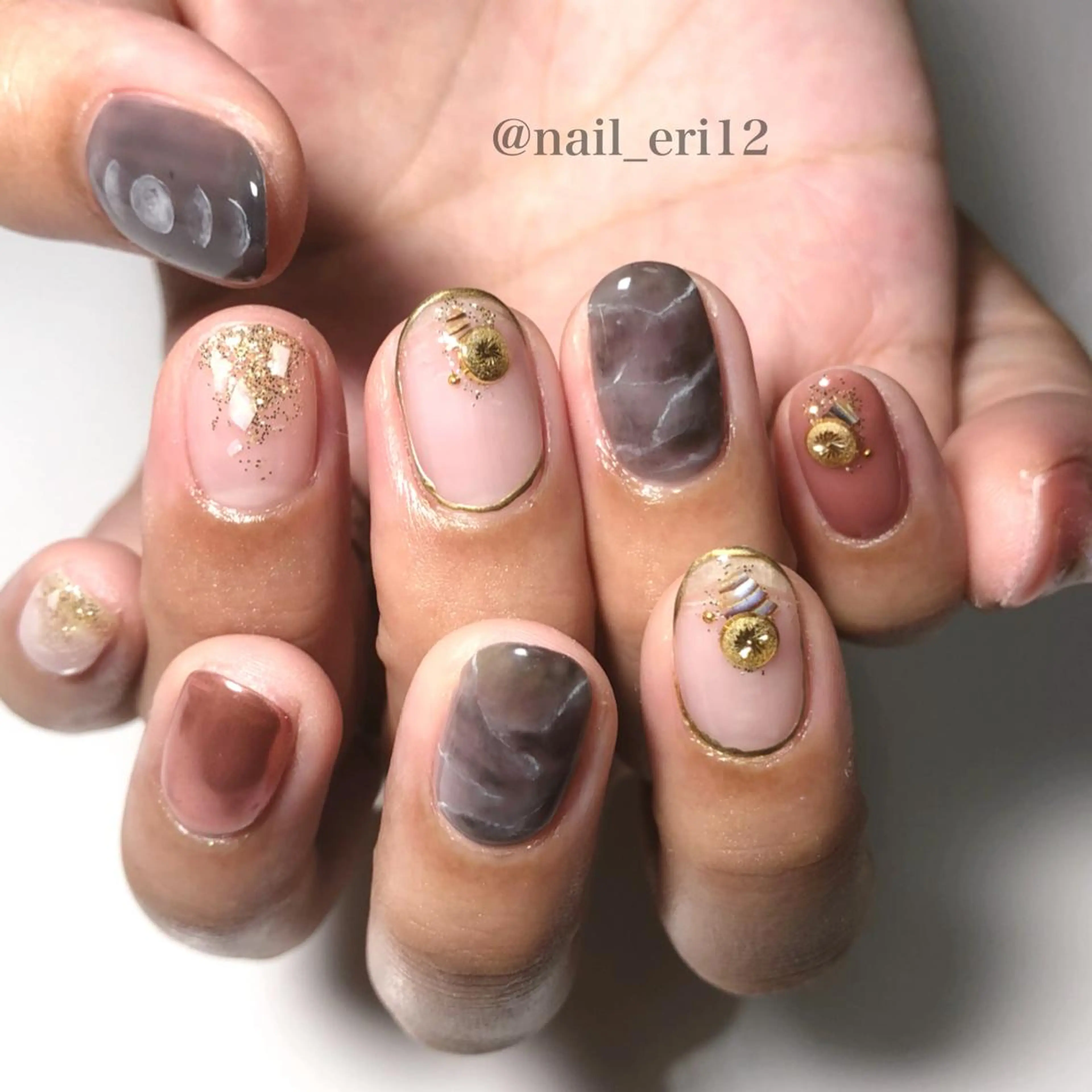 ネイル nail salon &e eriのネイルデザイン