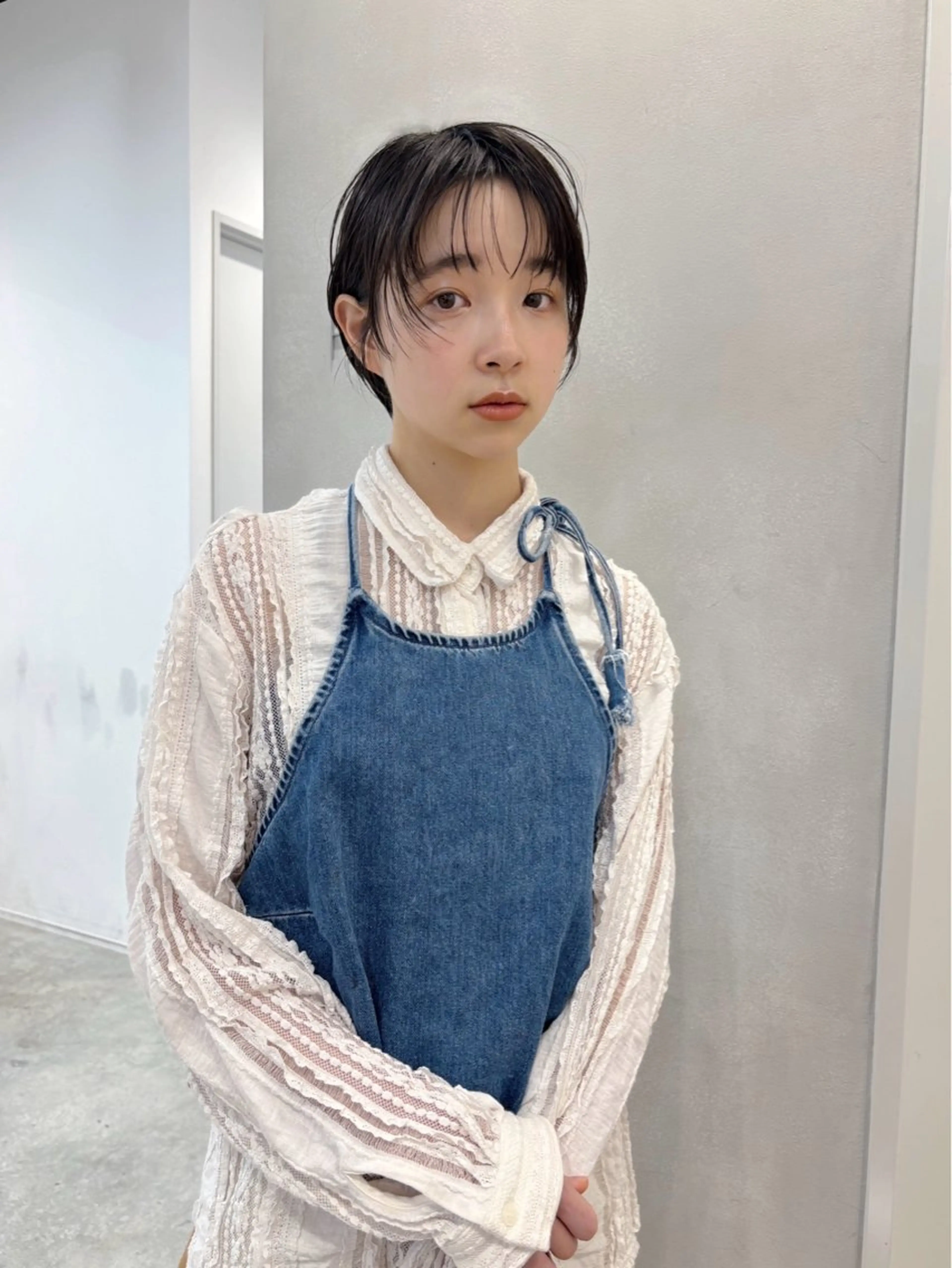 ショート 青木 優歩のヘアスタイル