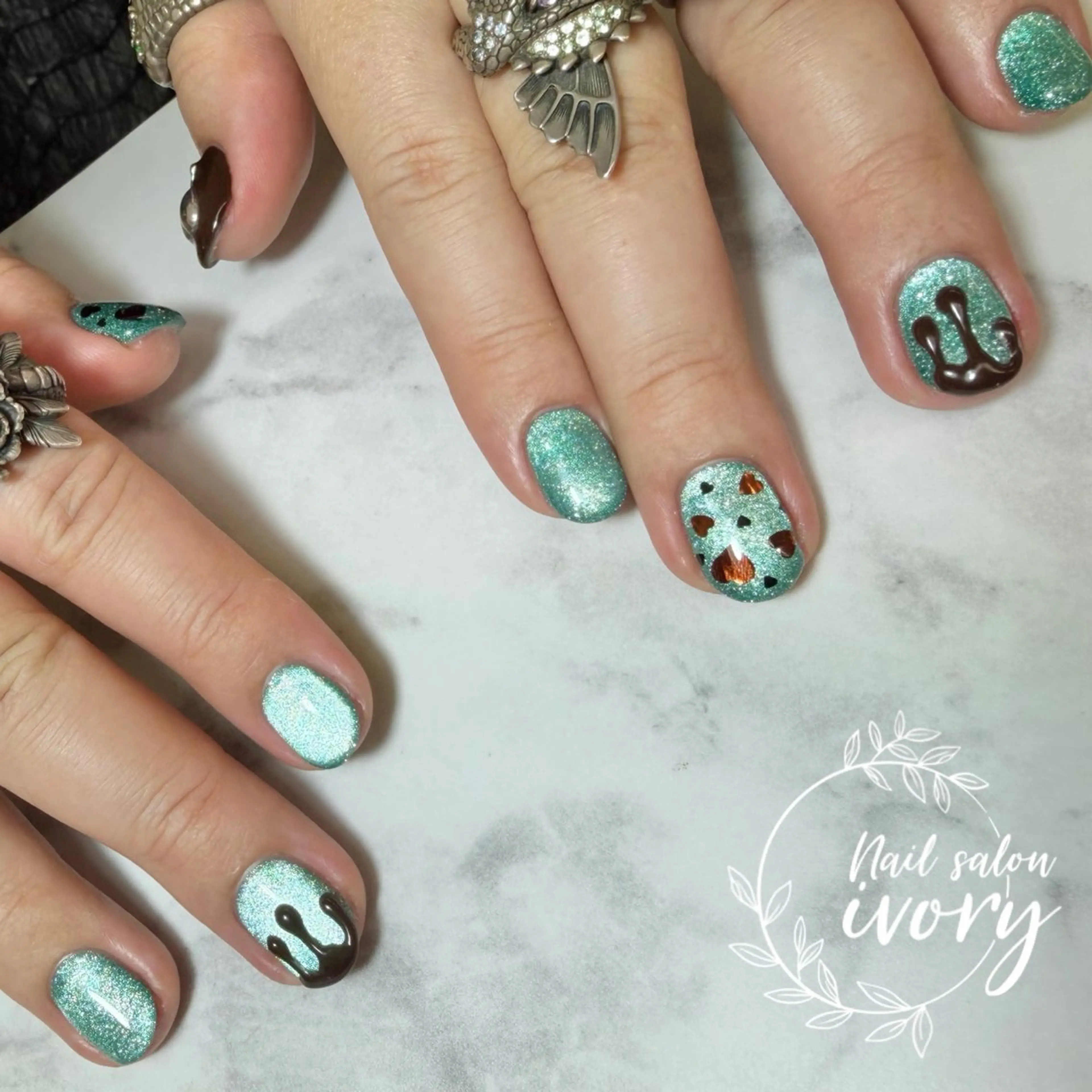 ネイル 矢場町ネイルサロン アイボリーのネイルデザイン