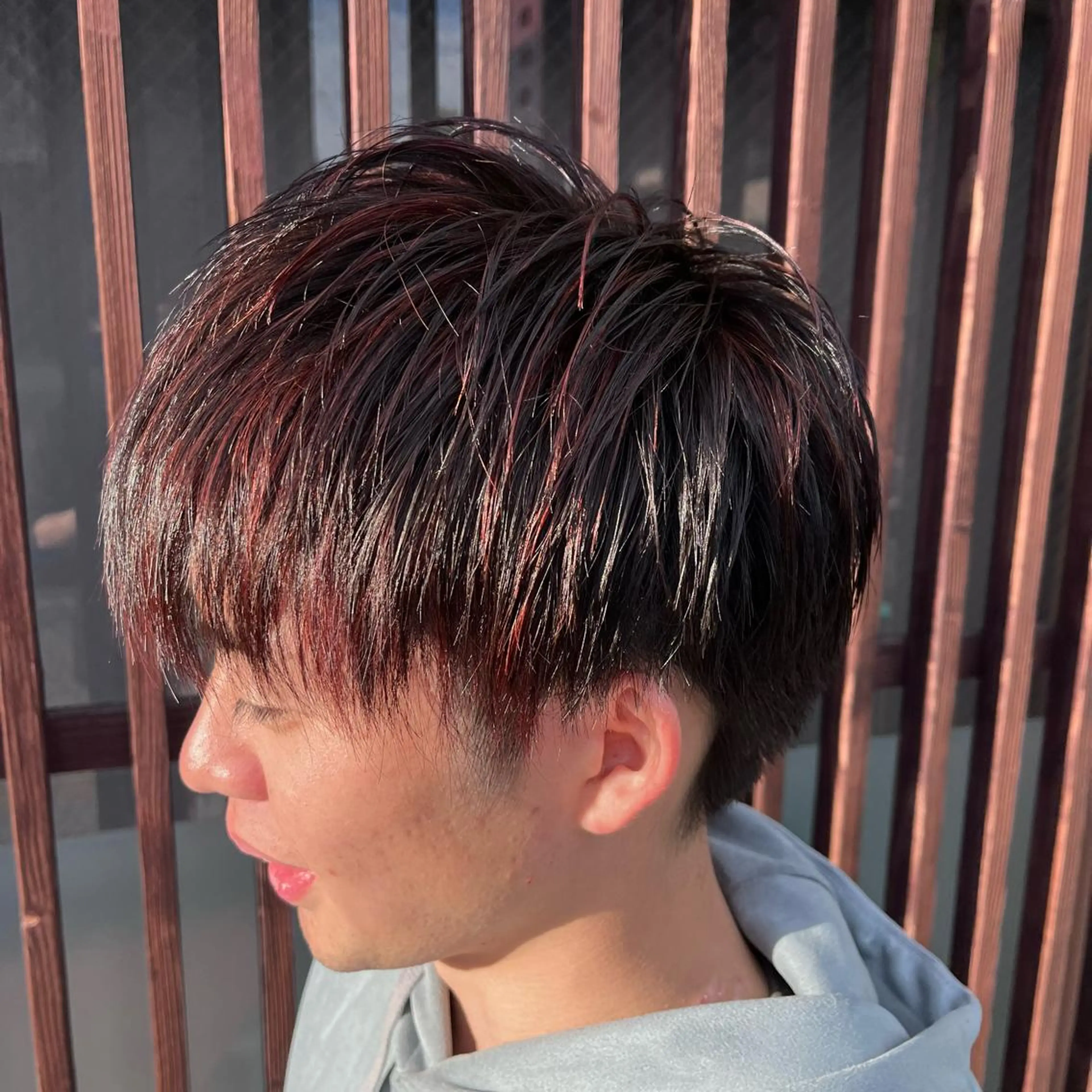 ショート ハイライト カット ヘアカラー Glanz hair 坂牛匠のヘアスタイル