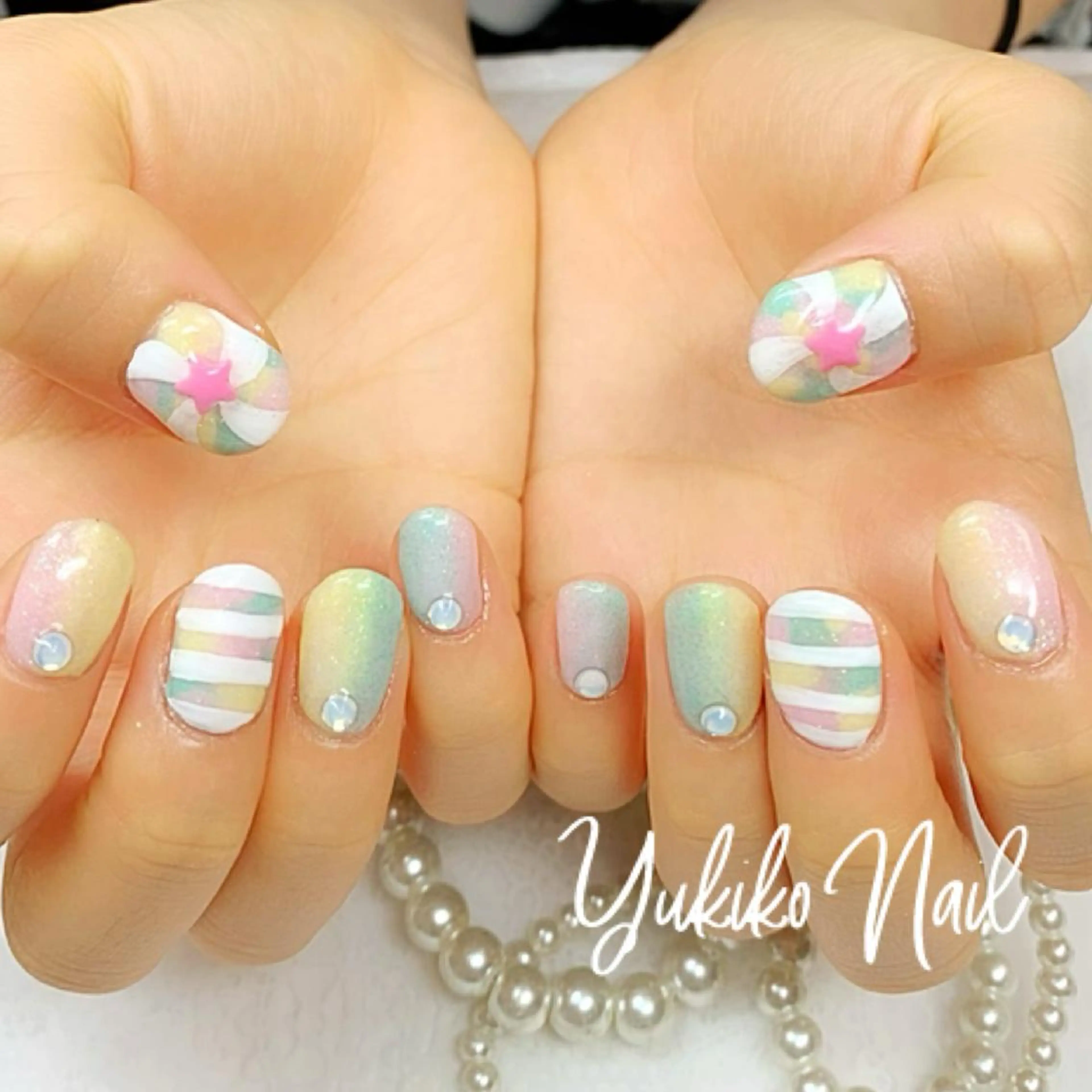 ネイル フットネイル ユキコ ネイルのネイルデザイン