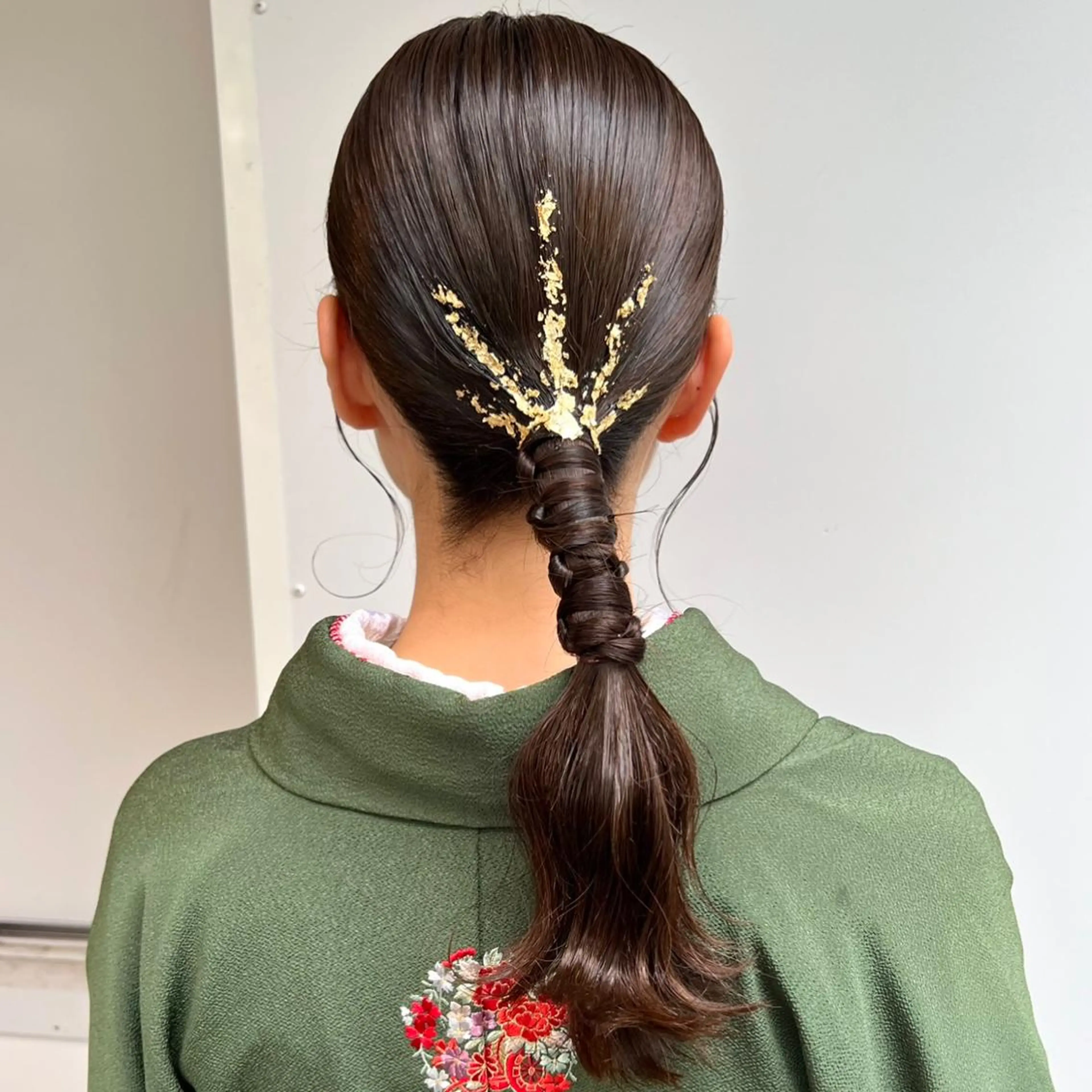 セミロング ヘアアレンジ 結婚式・ブライダル ヘアセット 卒業式お呼ばれ🕊️ ヘアセット✴︎ミキのヘアスタイル
