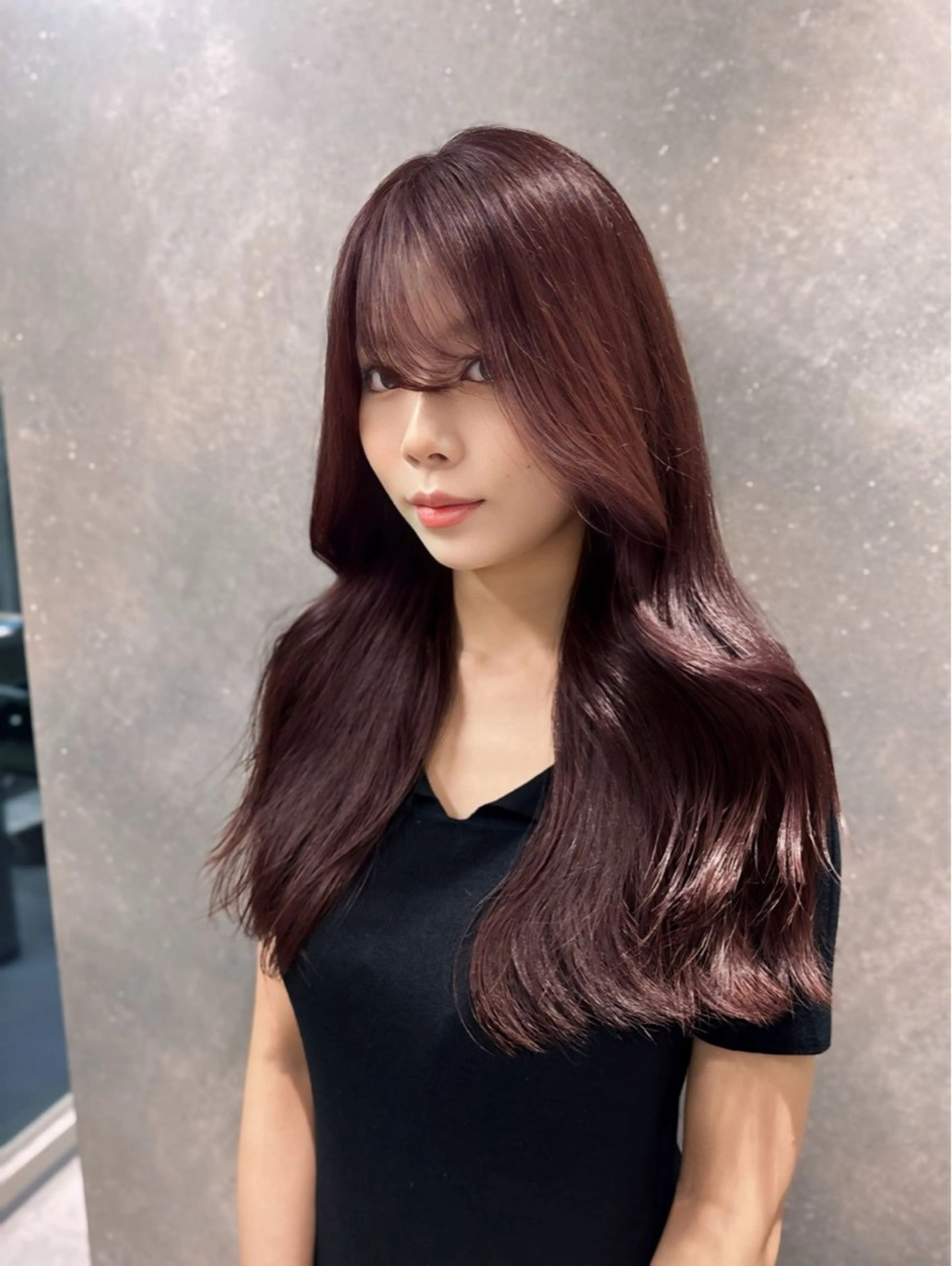 セミロング Rita/髪質改善 /透明感カラーのヘアスタイル