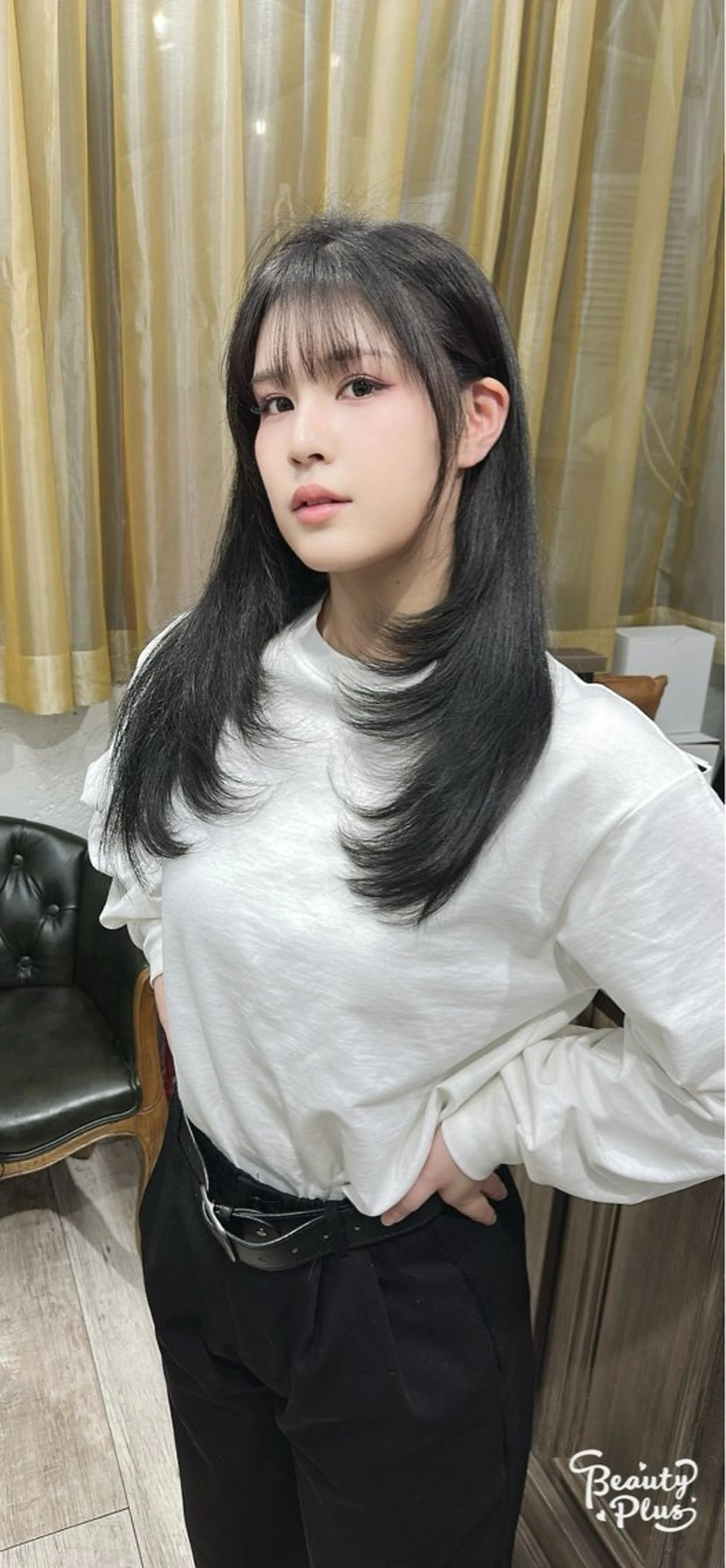 ロング カラー レイヤーカット 美髪/レイヤー 青山/ヒロキのヘアスタイル