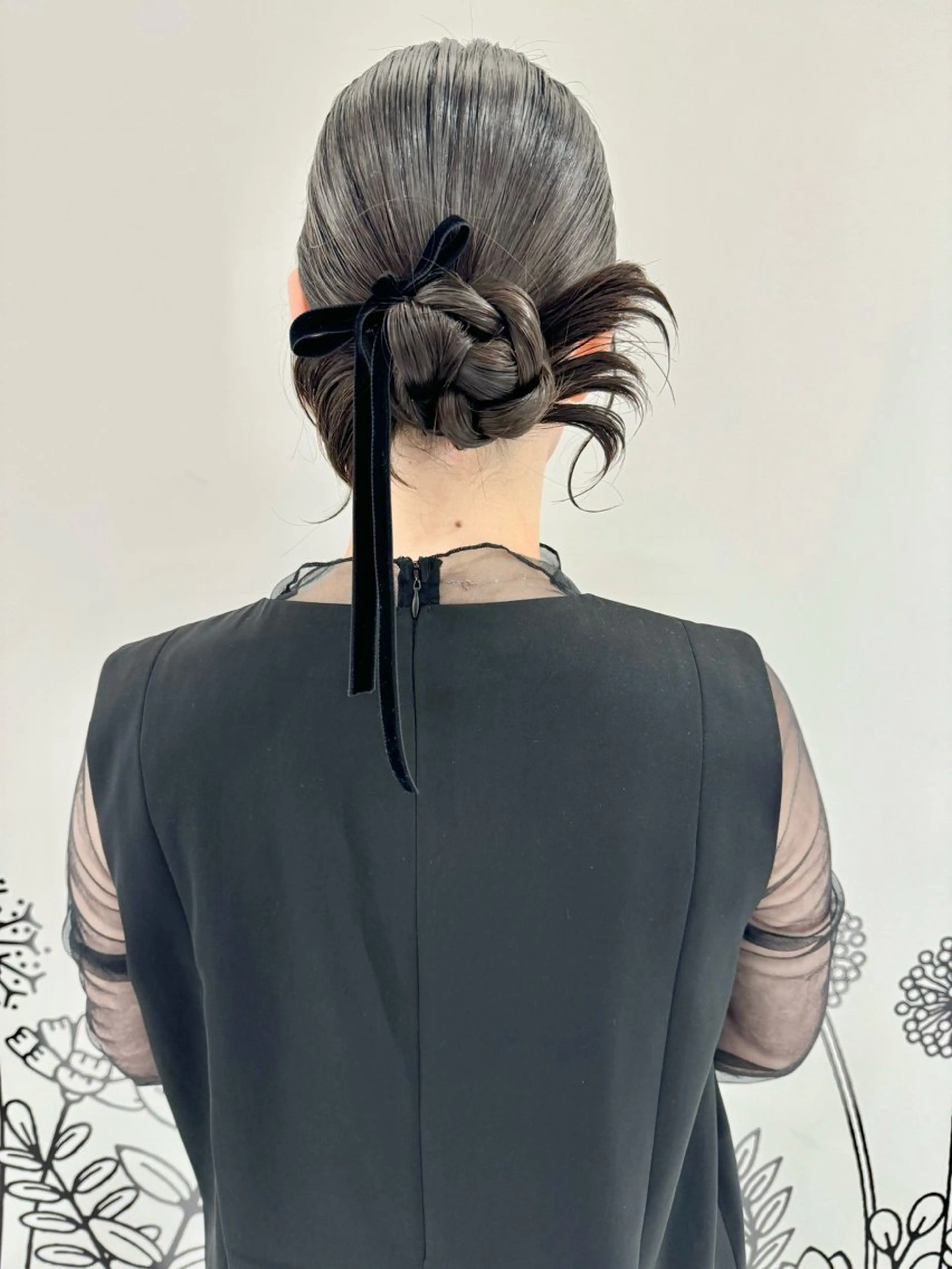 セミロング ヘアアレンジ ヘアセット 🫧髪質改善/縮毛 矯正/RIKOのヘアスタイル