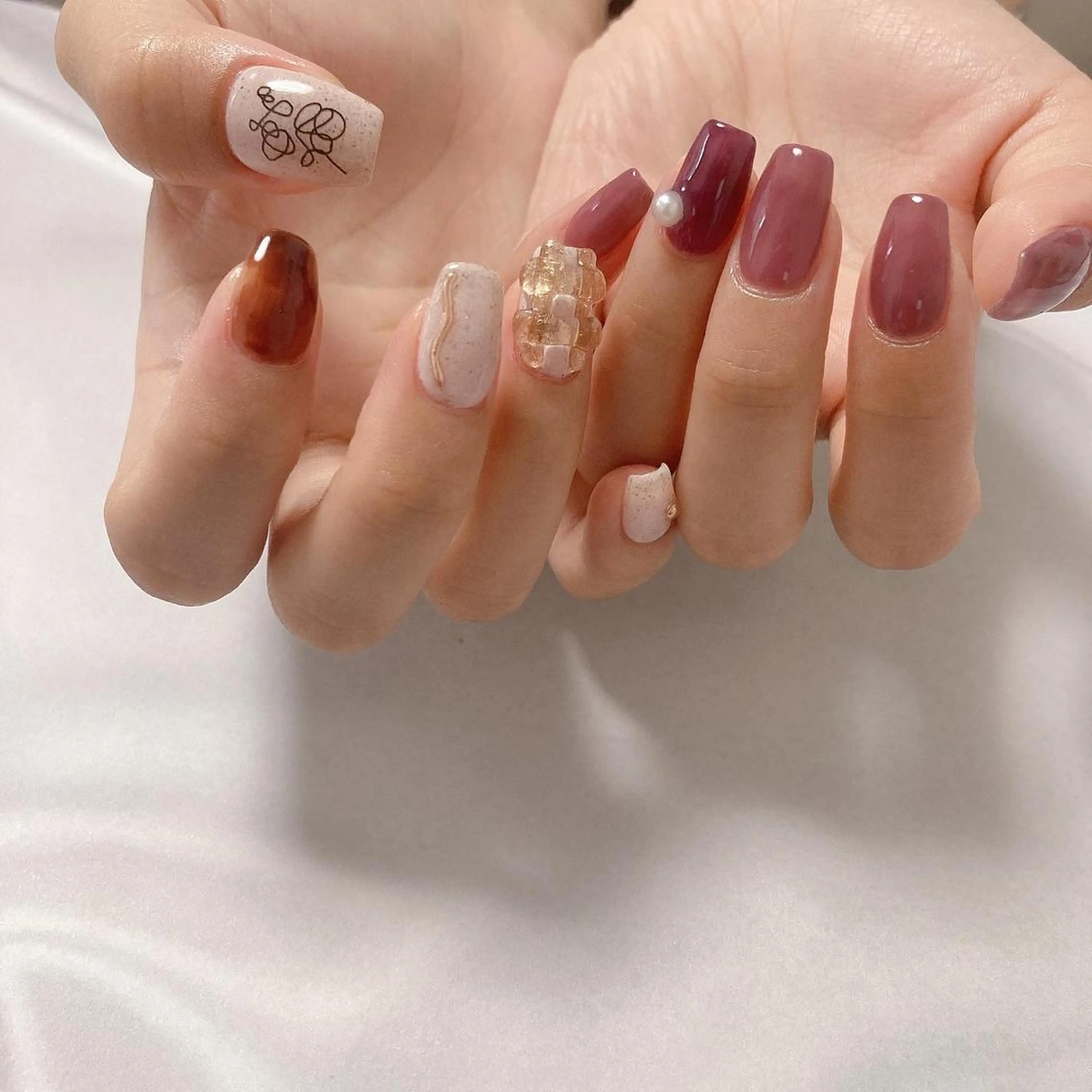 ネイル ハンドネイル nailsalon Asryのネイルデザイン