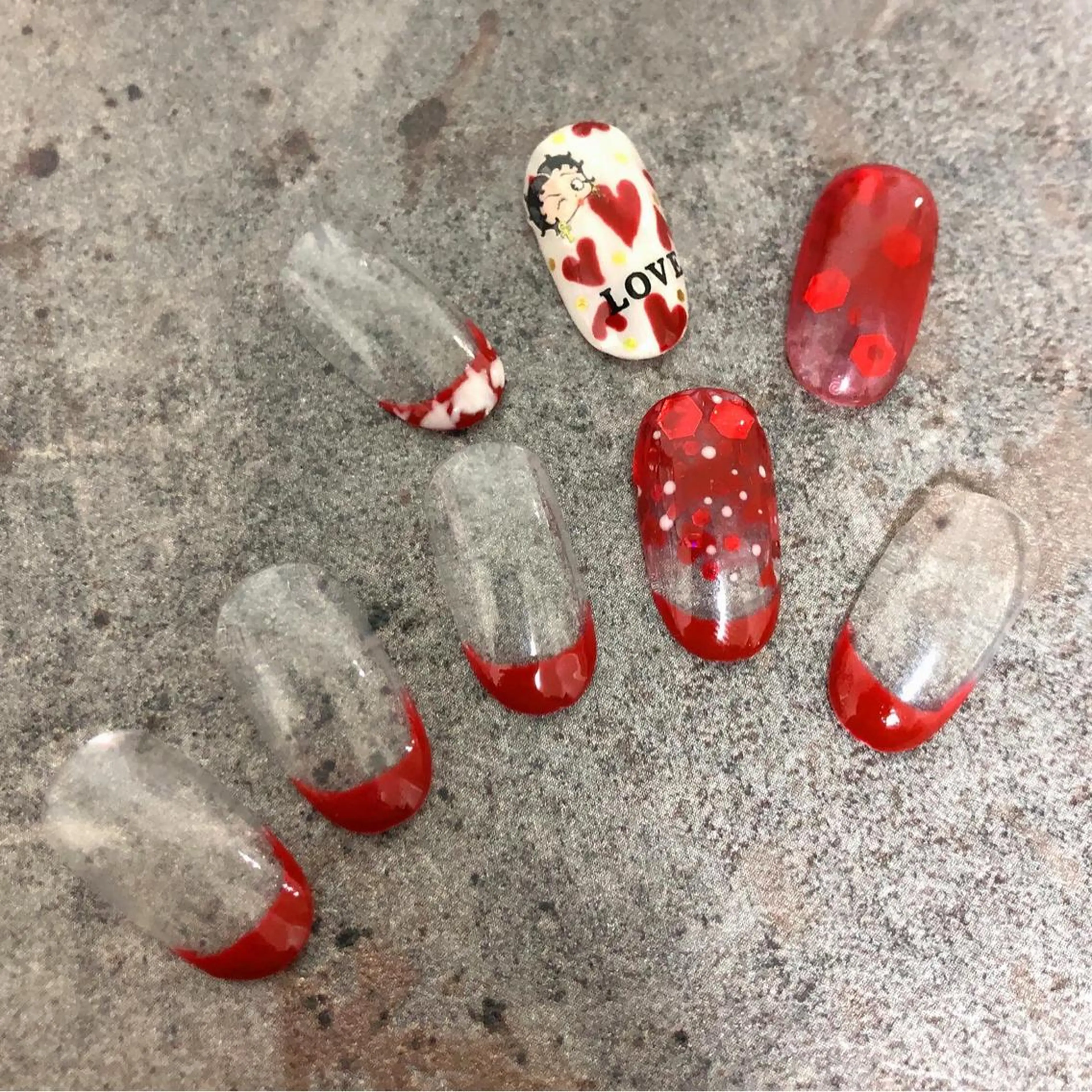 ネイル ハンドネイル 宮本 百合子のネイルデザイン