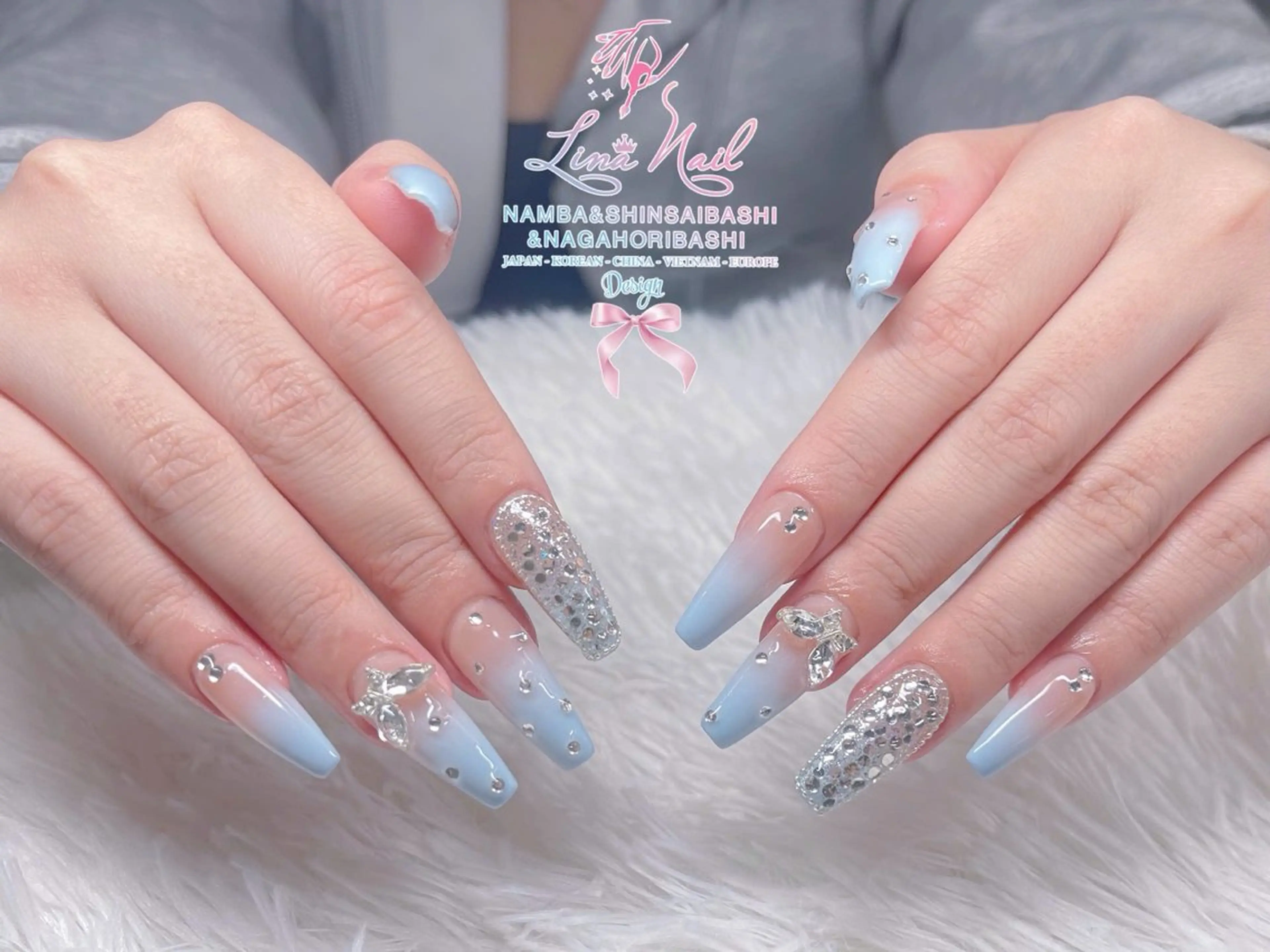 ネイル フットネイル ジェルネイル 持ち込み ネイルチップ ハンドネイル リナネイル 長堀橋店／東心斎橋店のネイルデザイン
