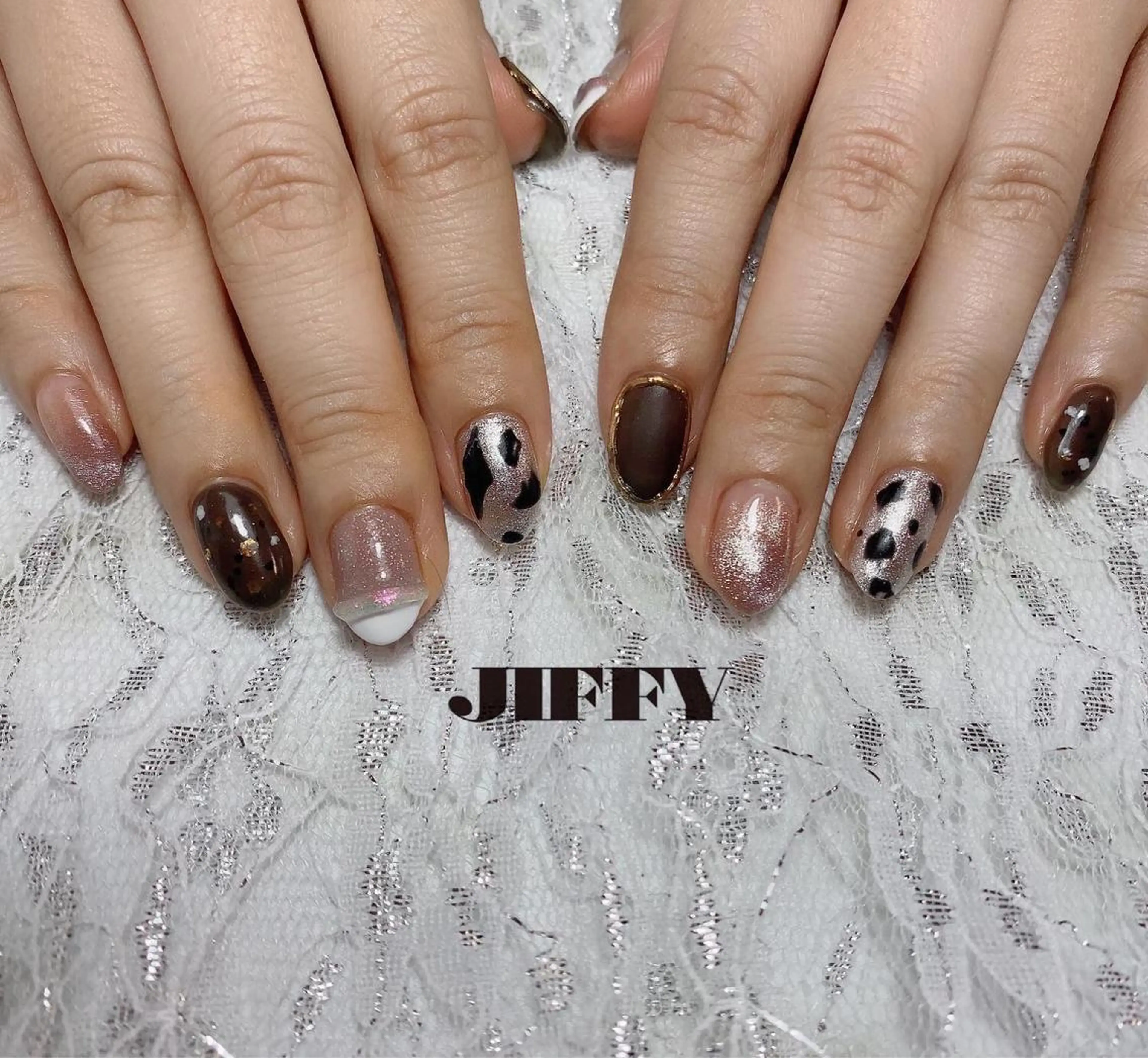 ネイル ニュアンスネイル JIFFY nailstudioのネイルデザイン
