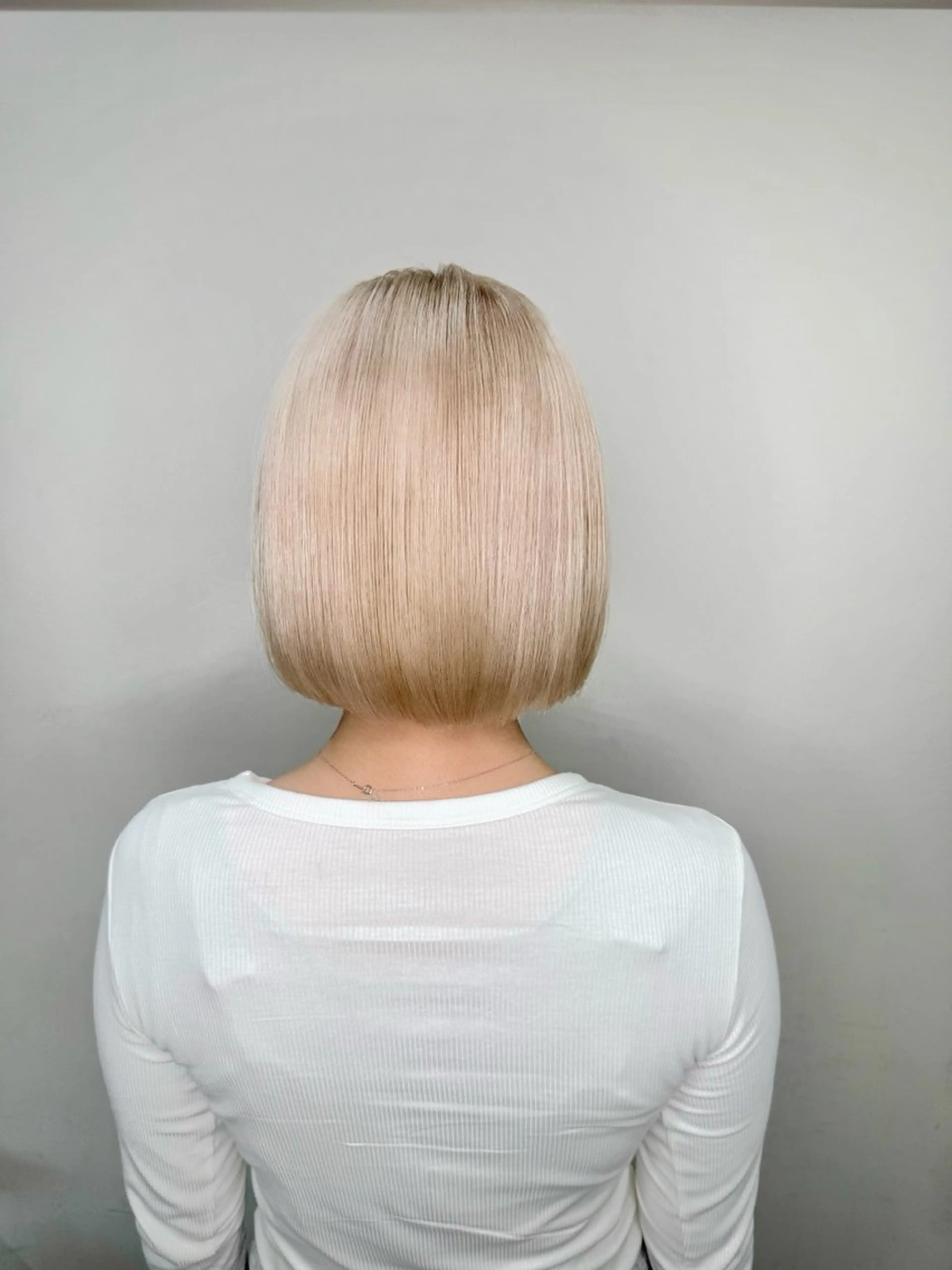 ミディアム カラー ヘアカラー トリートメント ヘッドスパ ブリーチカラー🦖 岡部木乃夏のヘアスタイル