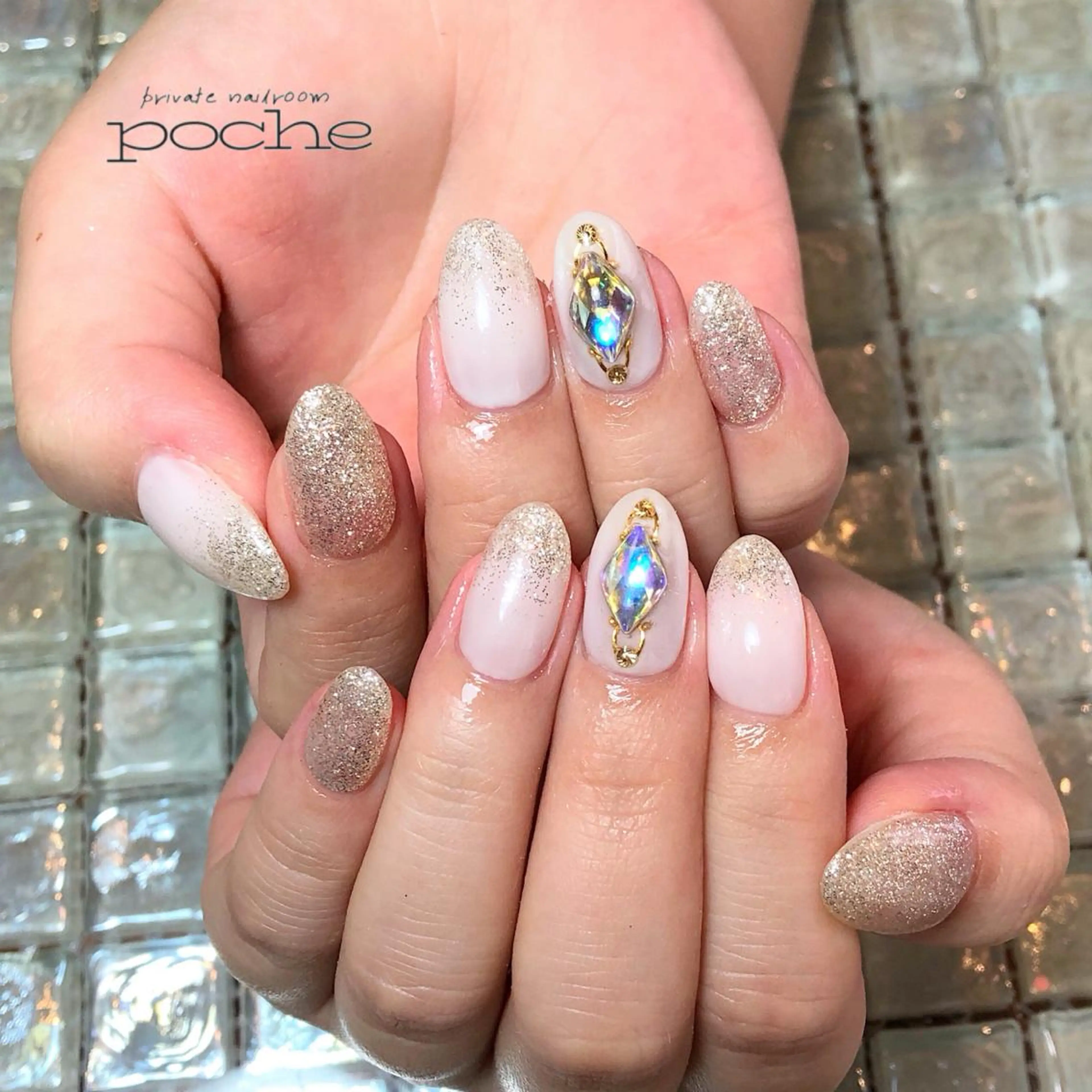 ネイル シンプルネイル ハンドネイル 工藤 理恵のネイルデザイン