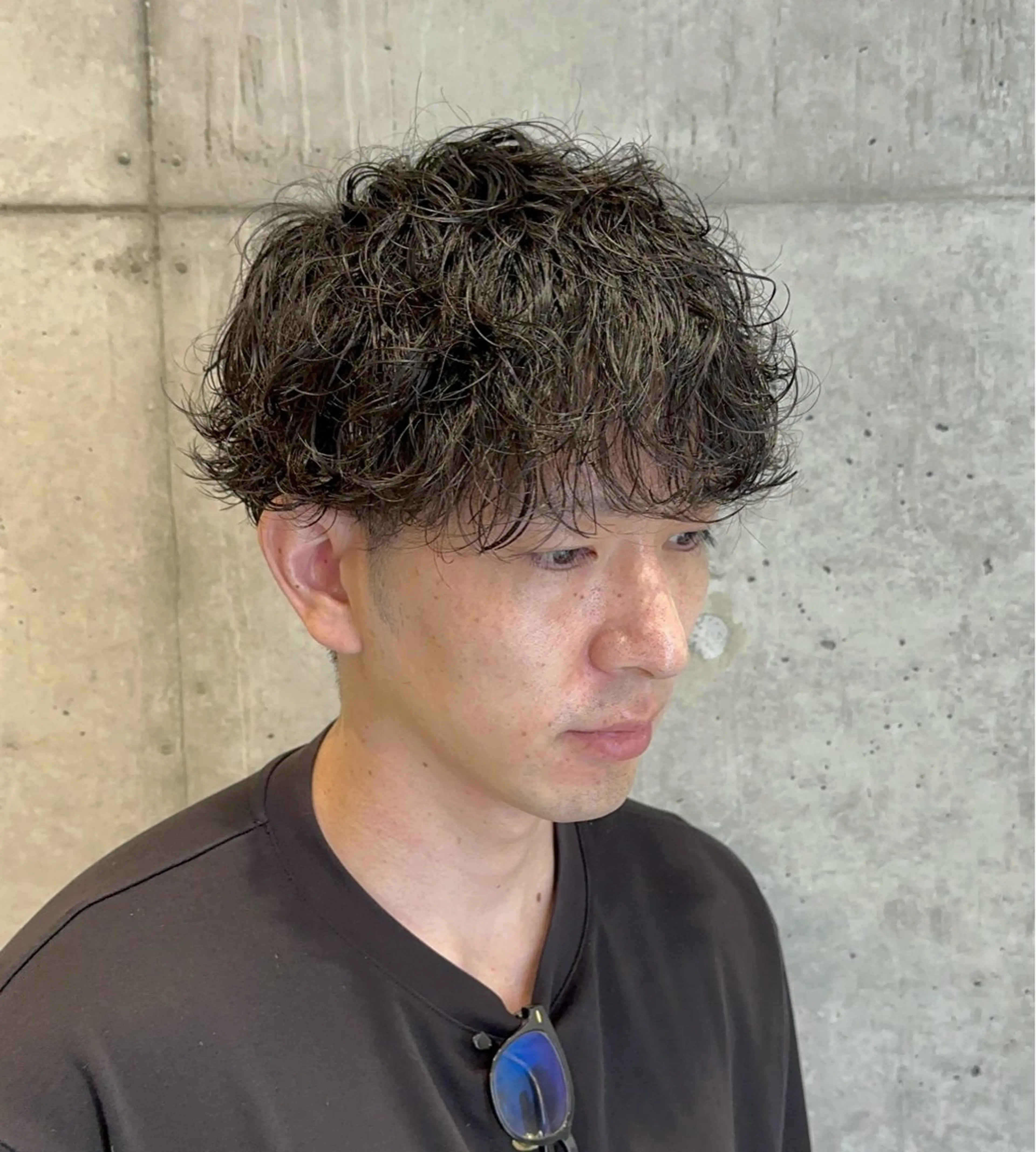 ショート パーマ 遠藤惟斗/自由が丘/ 透明感カラー/パーマのヘアスタイル