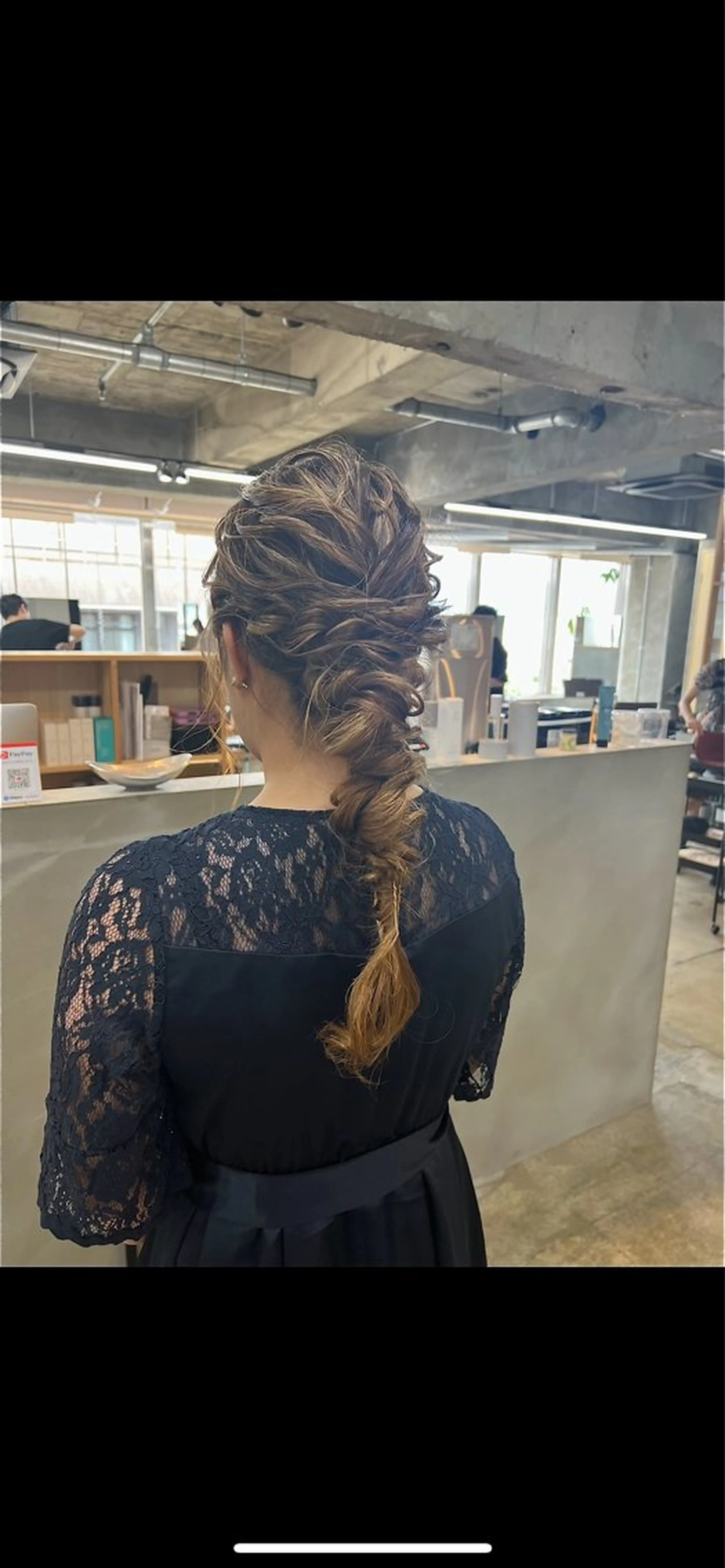 ロング ヘアアレンジ freera kyoto  河原町三条店所属・freera 希帆 kihoのヘアスタイル