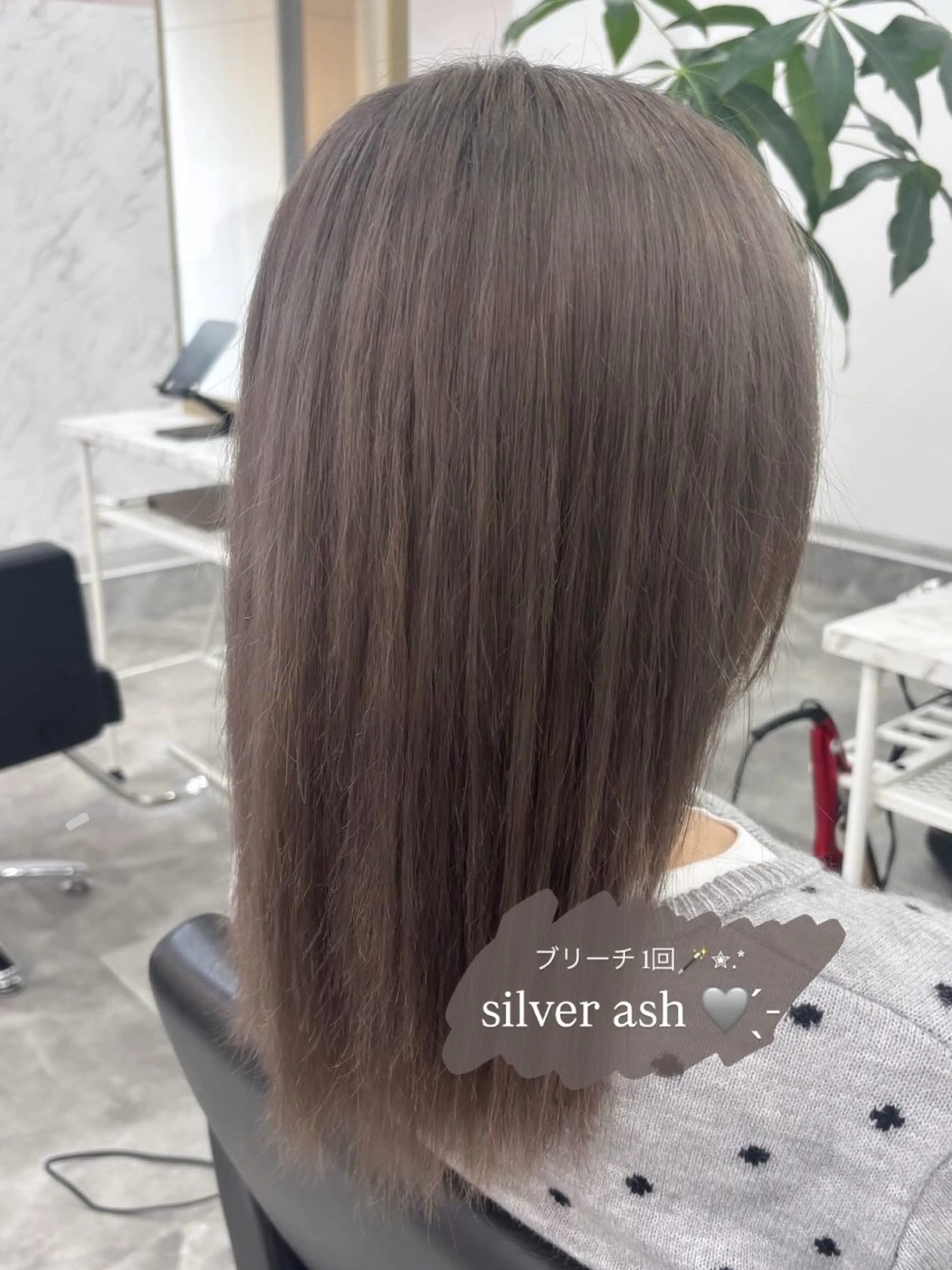 ミディアム ヘアカラー belle / REIA🎀🩶のヘアスタイル