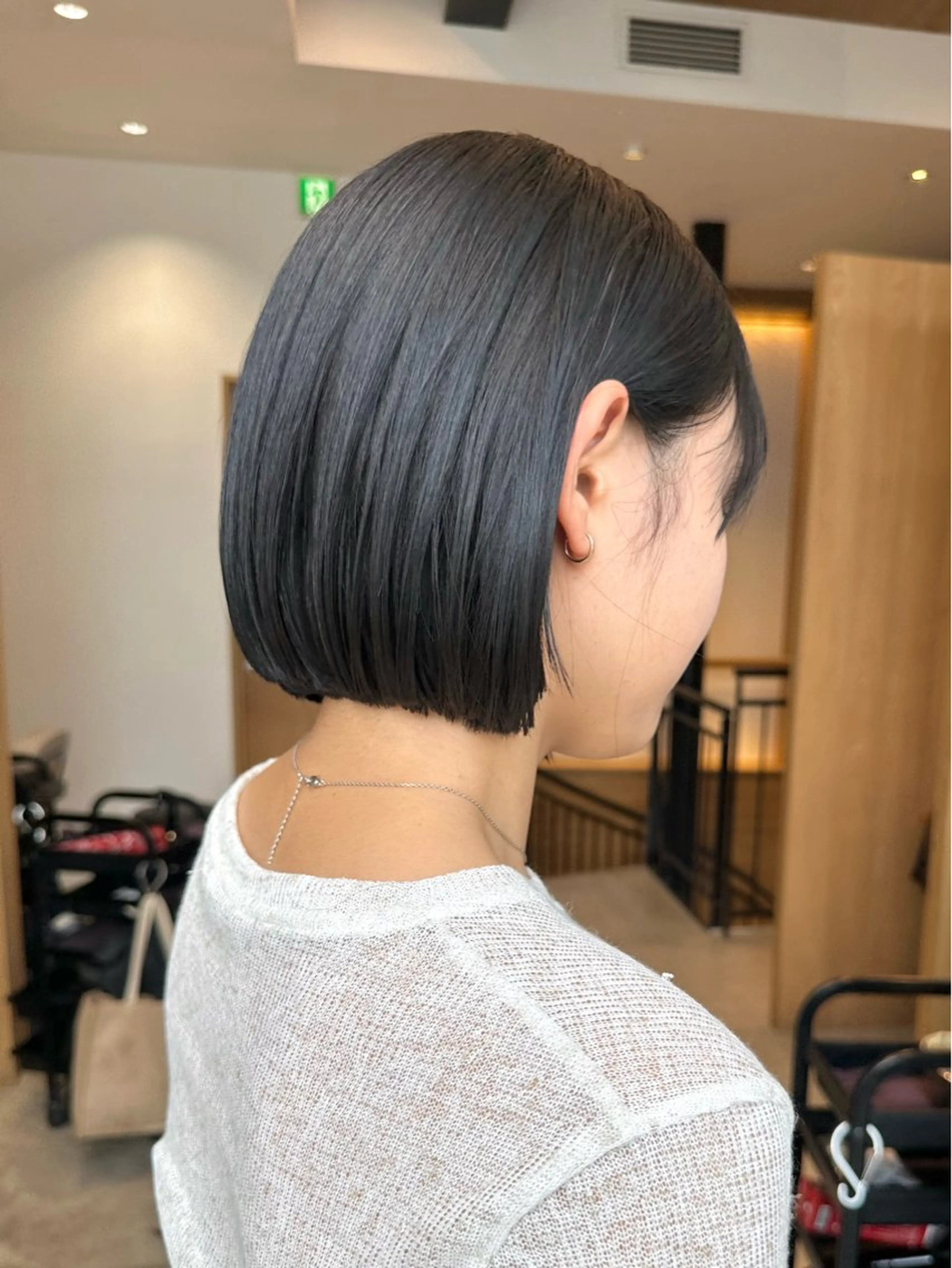 ショート ボブ/ショート/ 縮毛矯正/岸本恭明のヘアスタイル