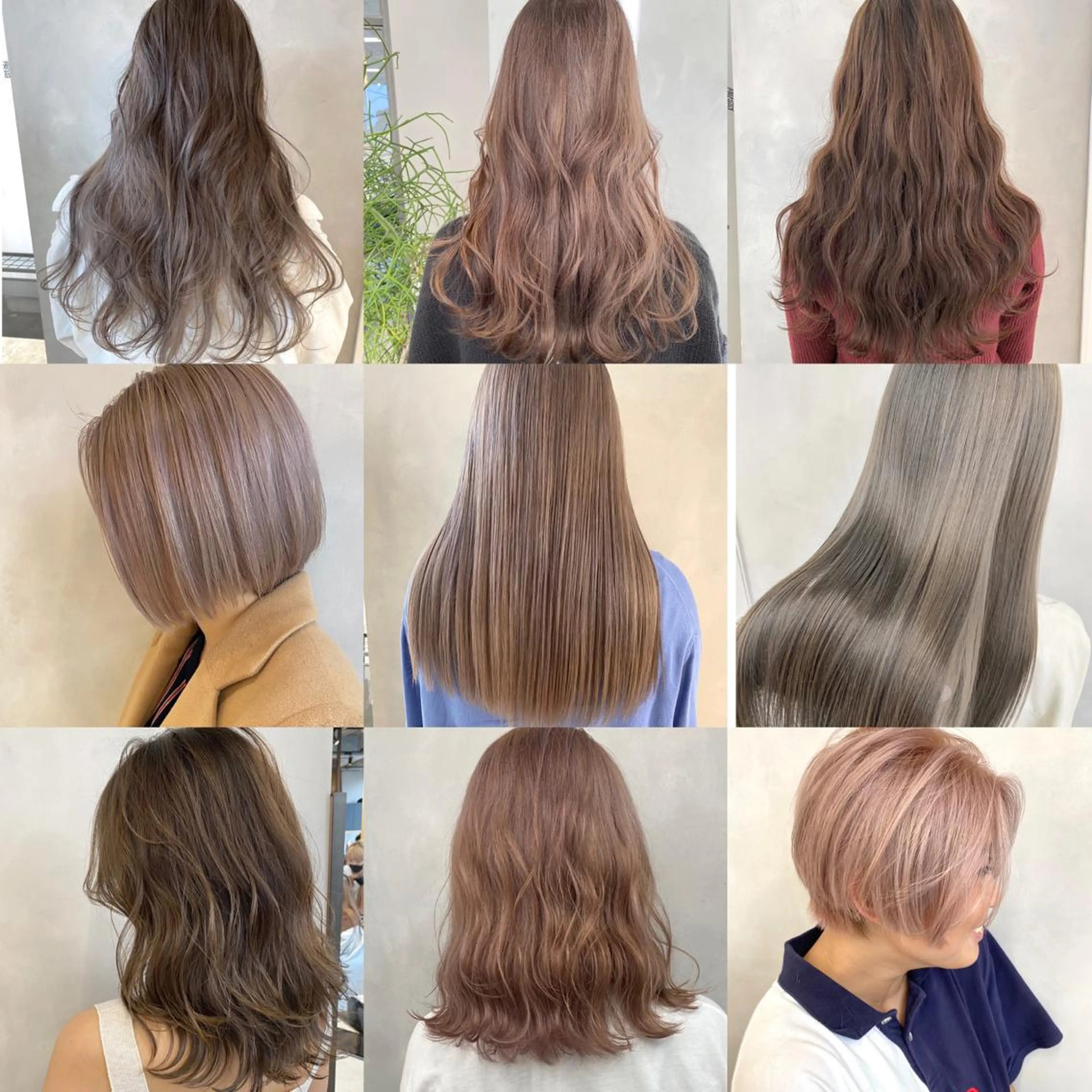 ミディアム カラー 艶ハイトーンブリーチ 🌈小林侑雅のヘアスタイル