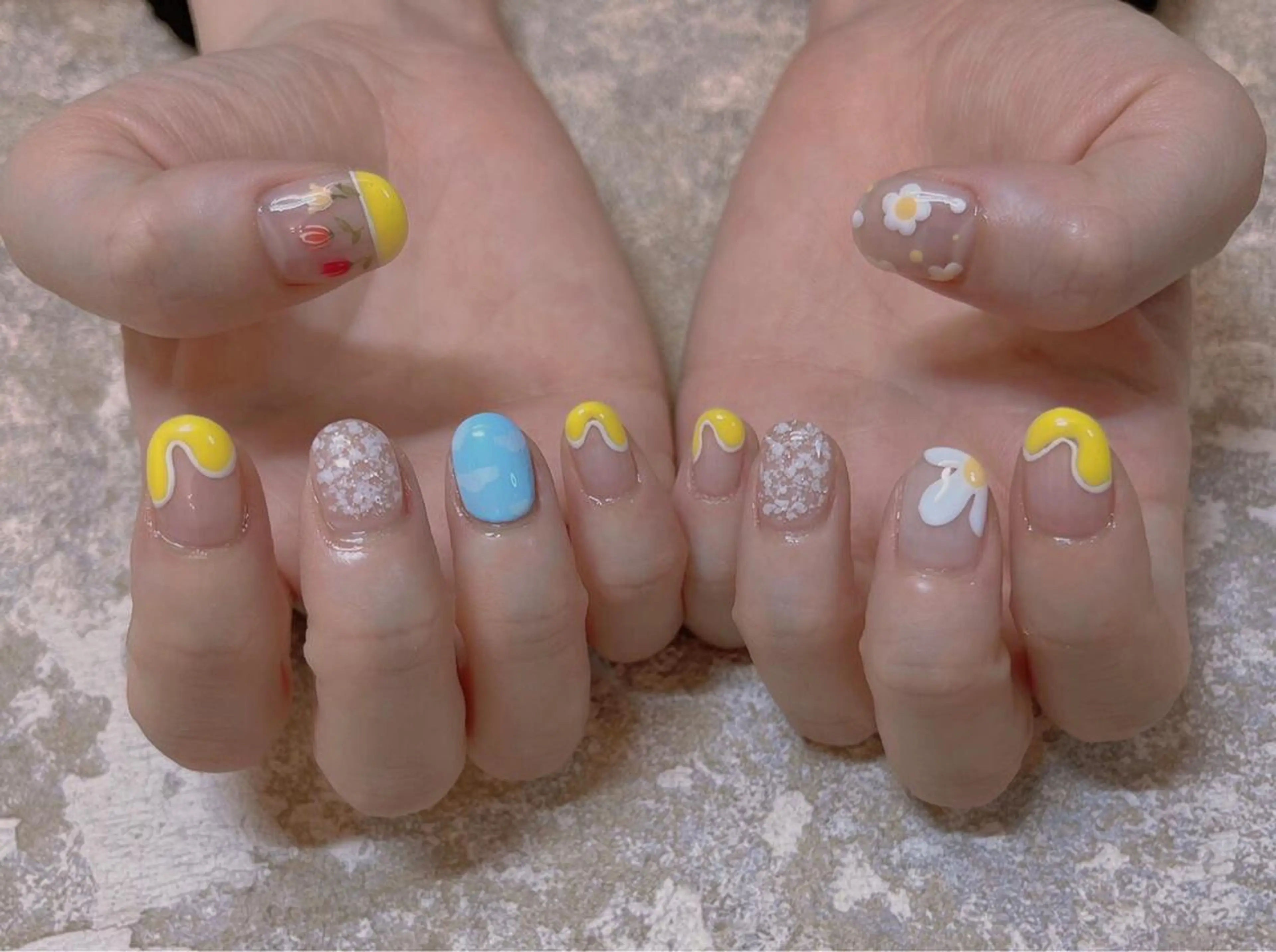 ネイル ハンドネイル LOVE NAIL 💕Sonoのネイルデザイン