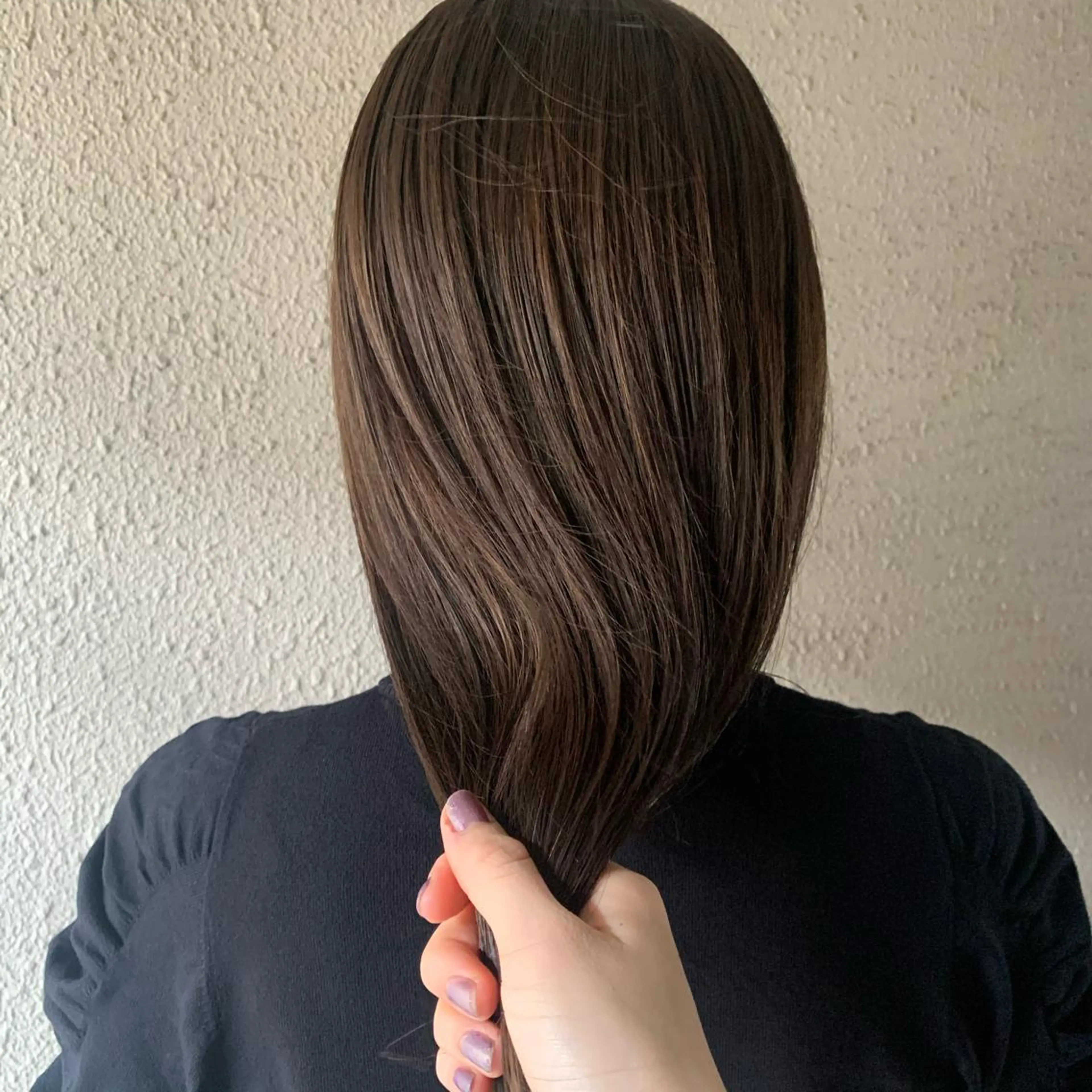 ロング カラー ベージュカラー オリーブベージュ 髪質改善 chouette/ 根本優希のヘアスタイル