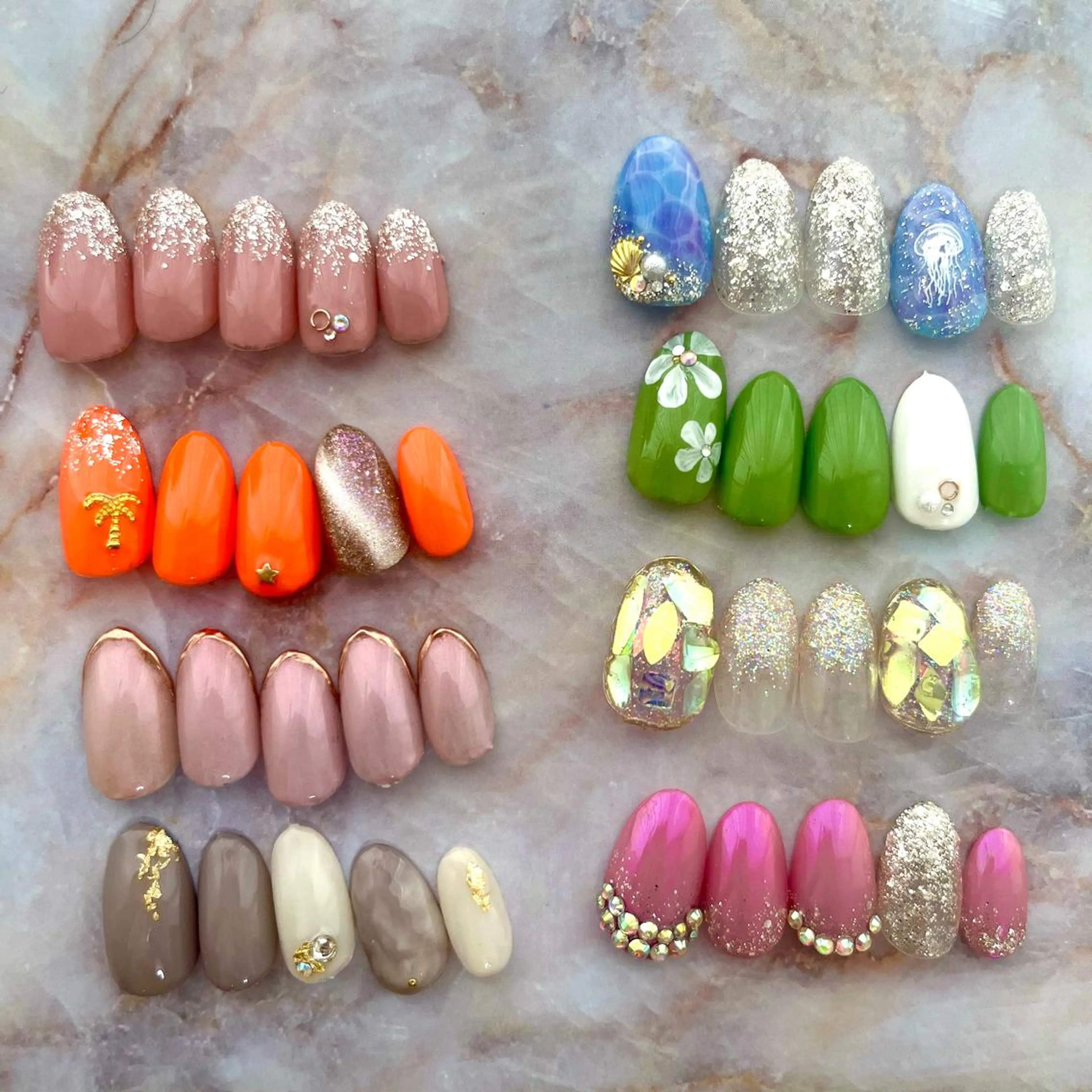 ネイル 森 まりなのネイルデザイン