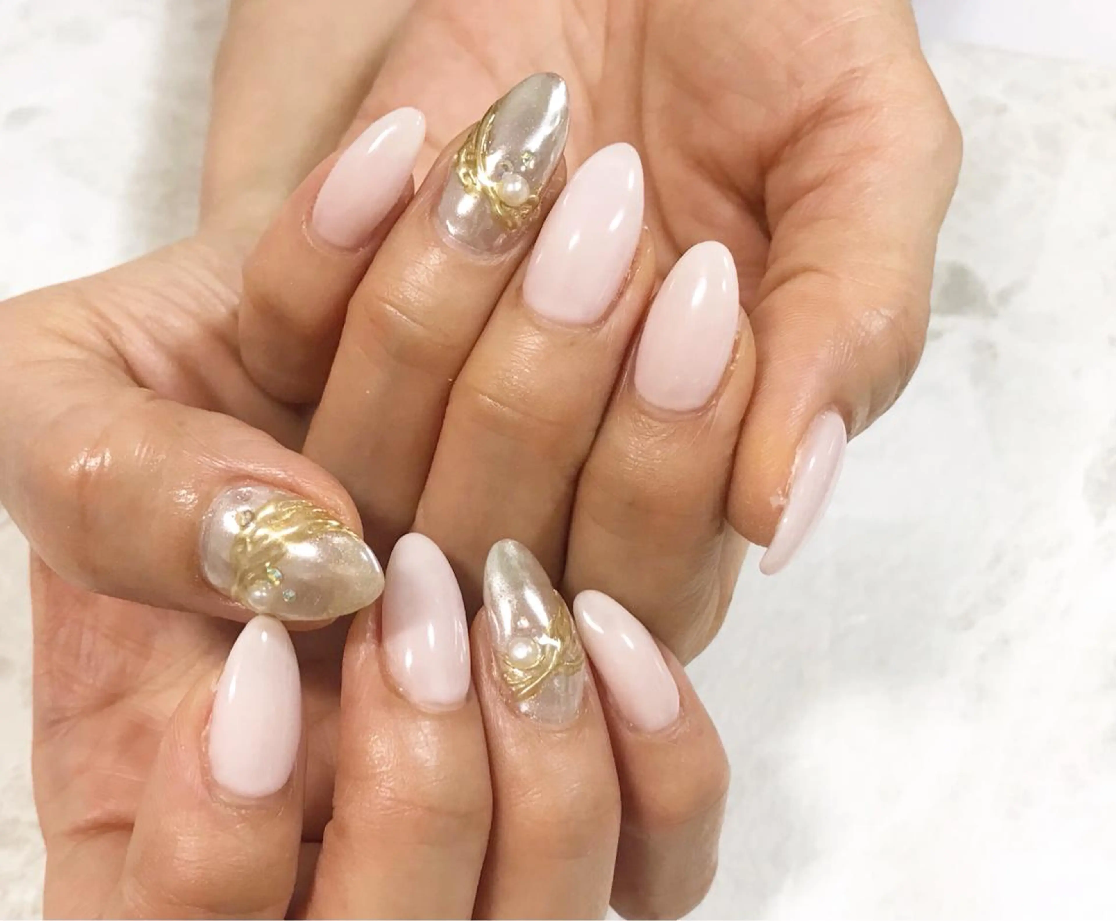 ネイル フットネイル ニュアンスネイル シンプルネイル 春ネイル 夏ネイル nail fufla ♡yamane♡のネイルデザイン