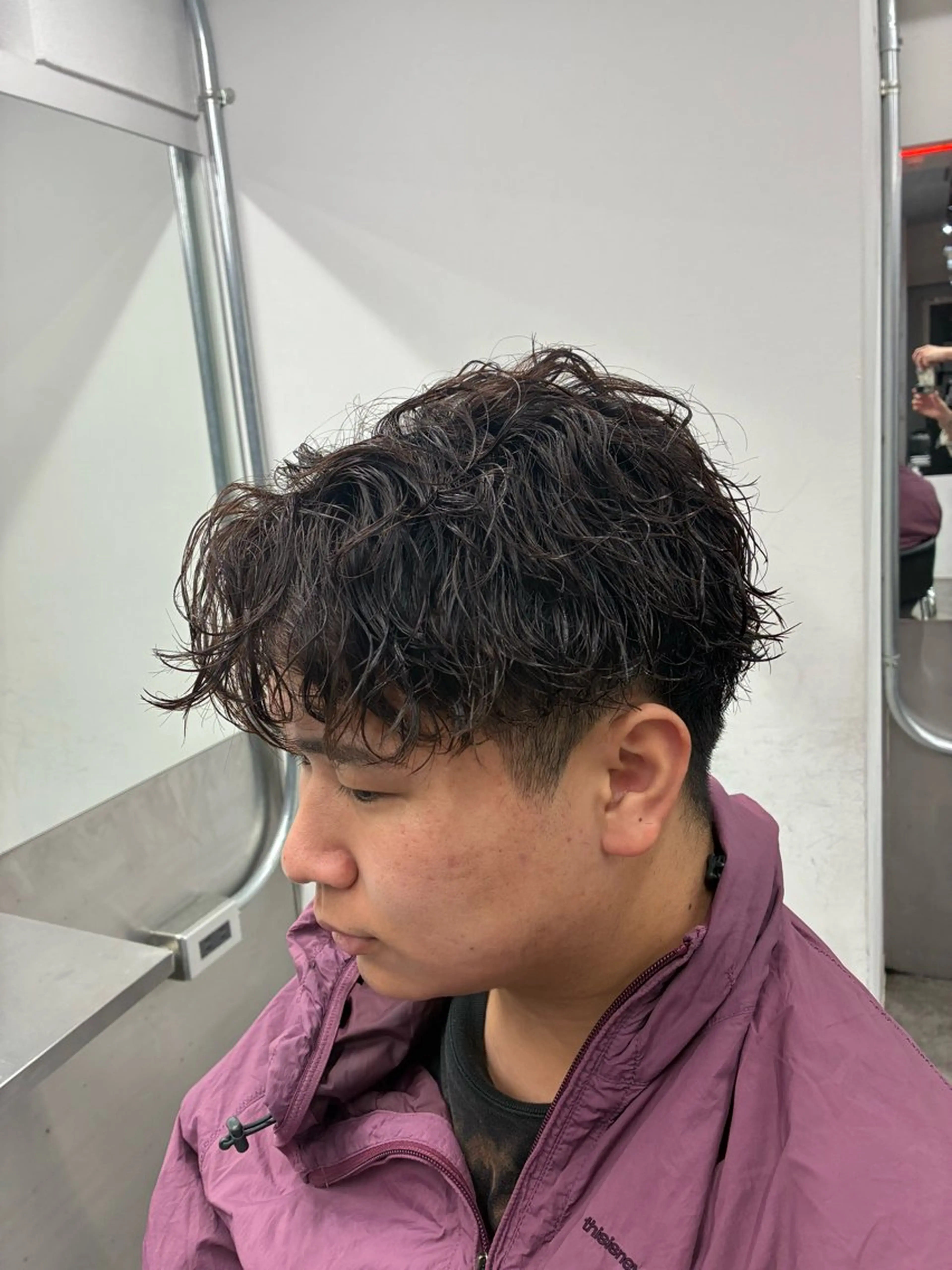 ショート パーマ メンズ カット パーマ トリートメント メンズパーマ特化💈 髙木颯太💈のヘアスタイル