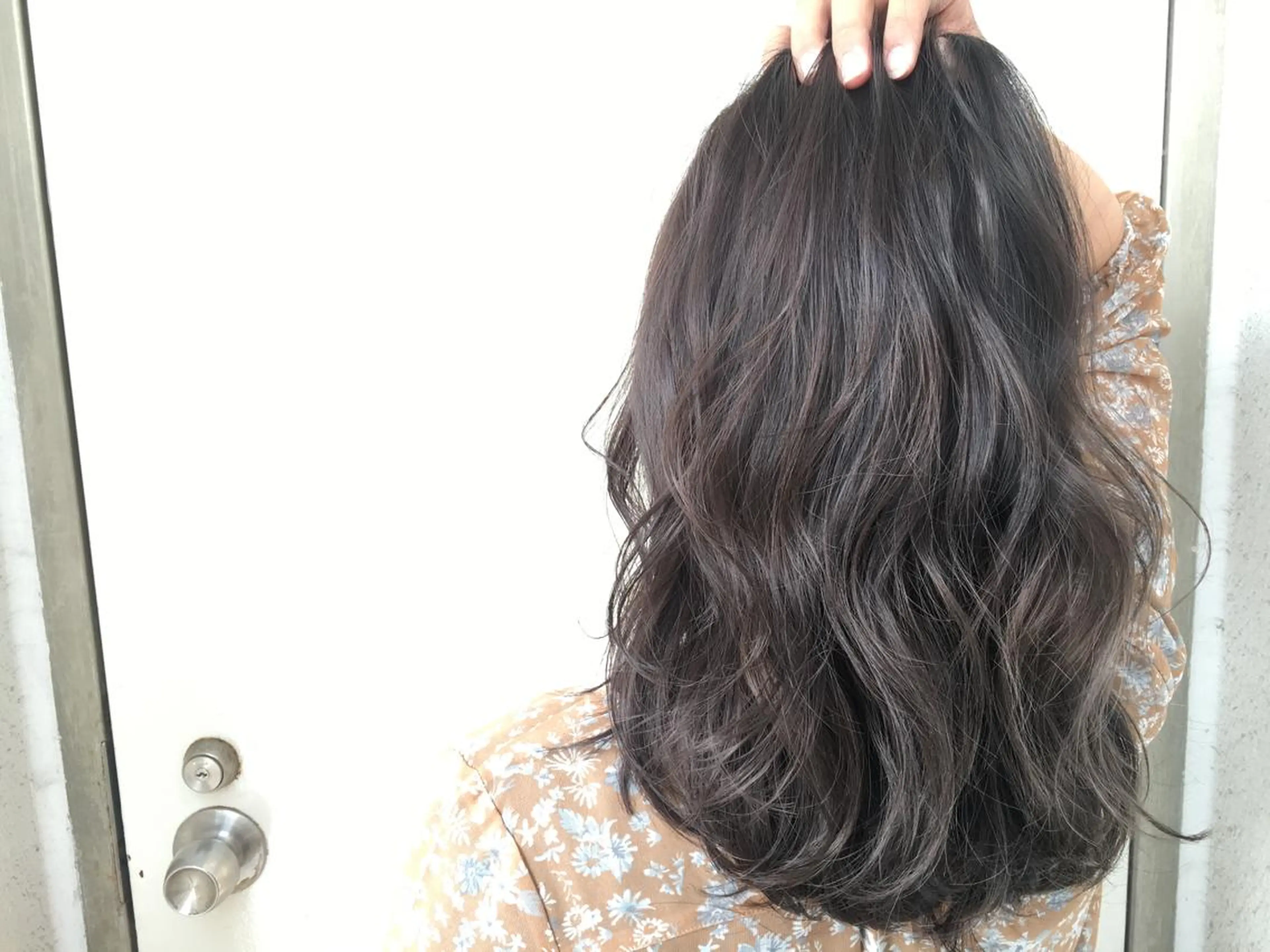 セミロング カラー パーマ ヘアアレンジ カット ヘアカラー トリートメント Zina福岡天神🪞 髪質改善🪞レイヤーのヘアスタイル