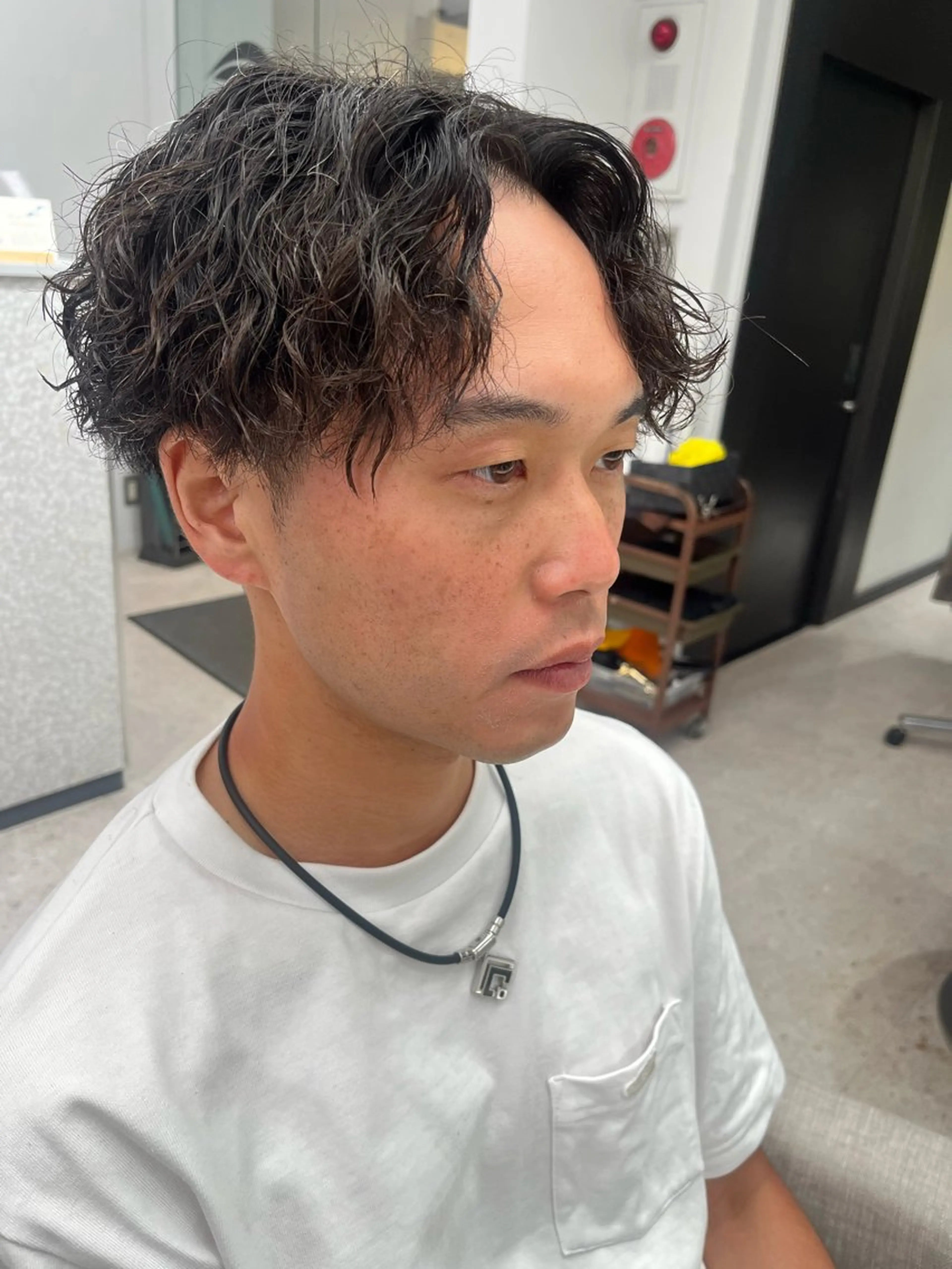 パーマ メンズ 🍐シャドウパーマ メンズ特化/守岡🍐のヘアスタイル