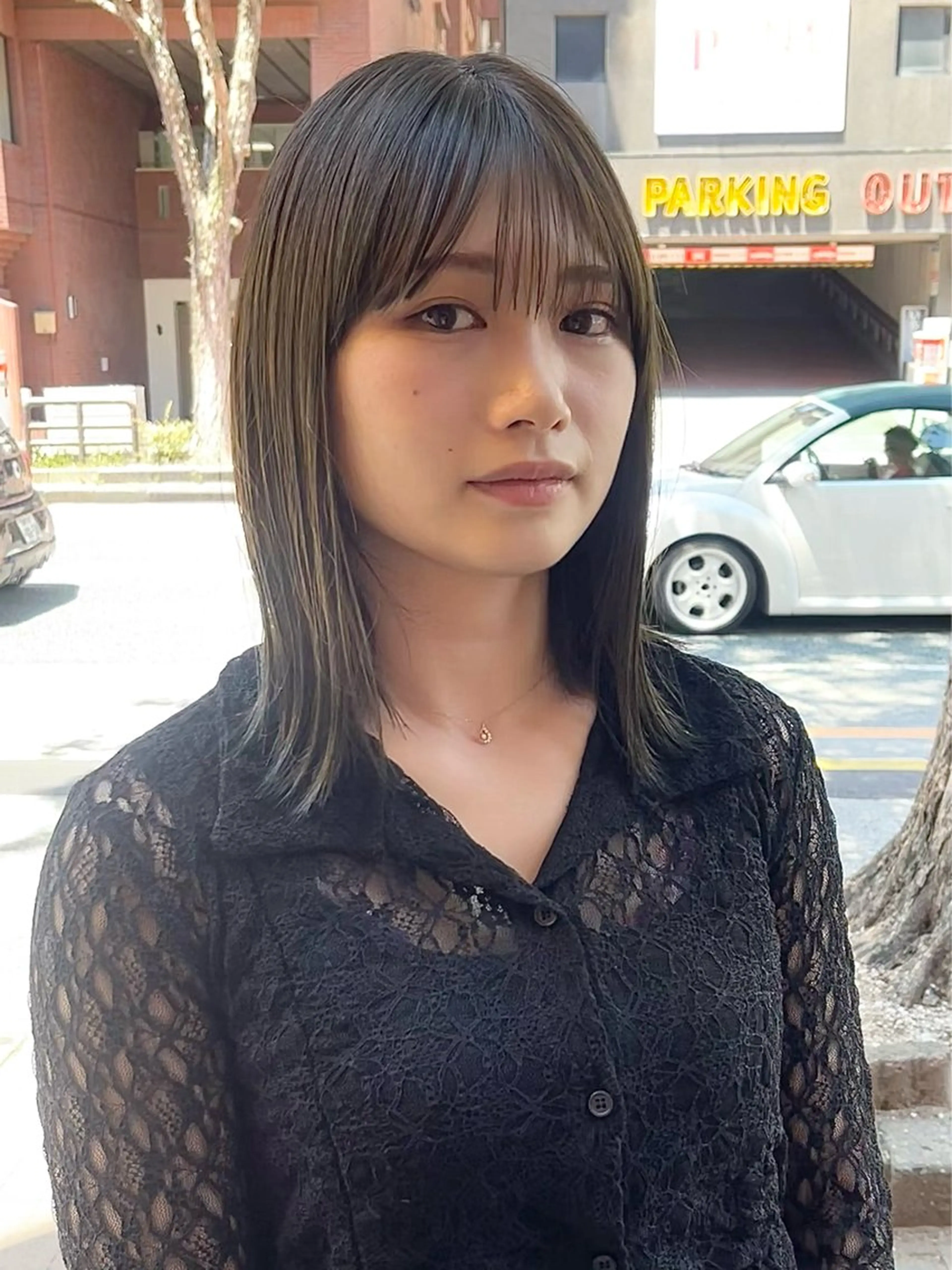 ミディアム ヘアカラー トリートメント 園田 渉 ◤SHIKIO◢のヘアスタイル