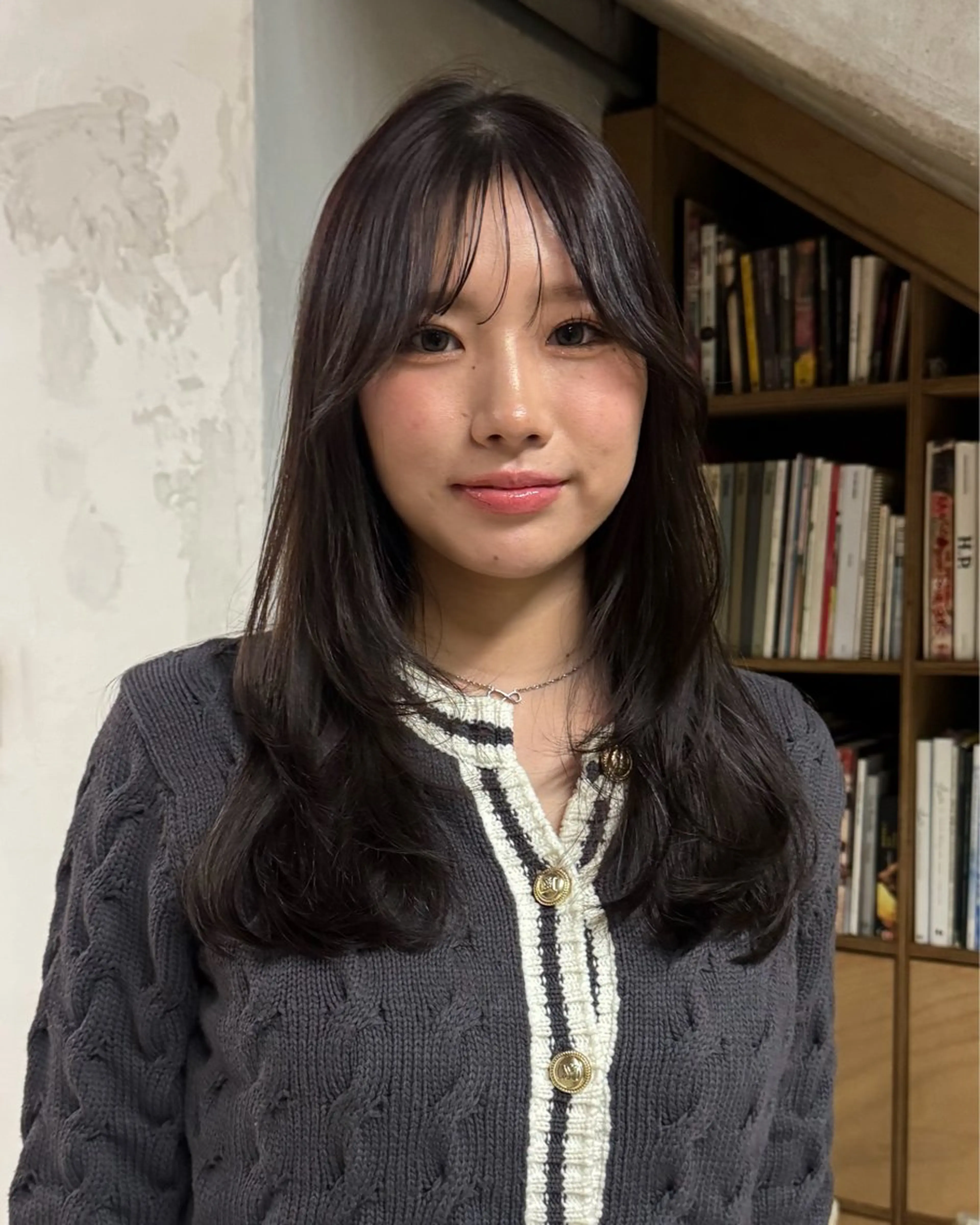 セミロング カット amy.所属・カットモデル /あゆなのヘアスタイル