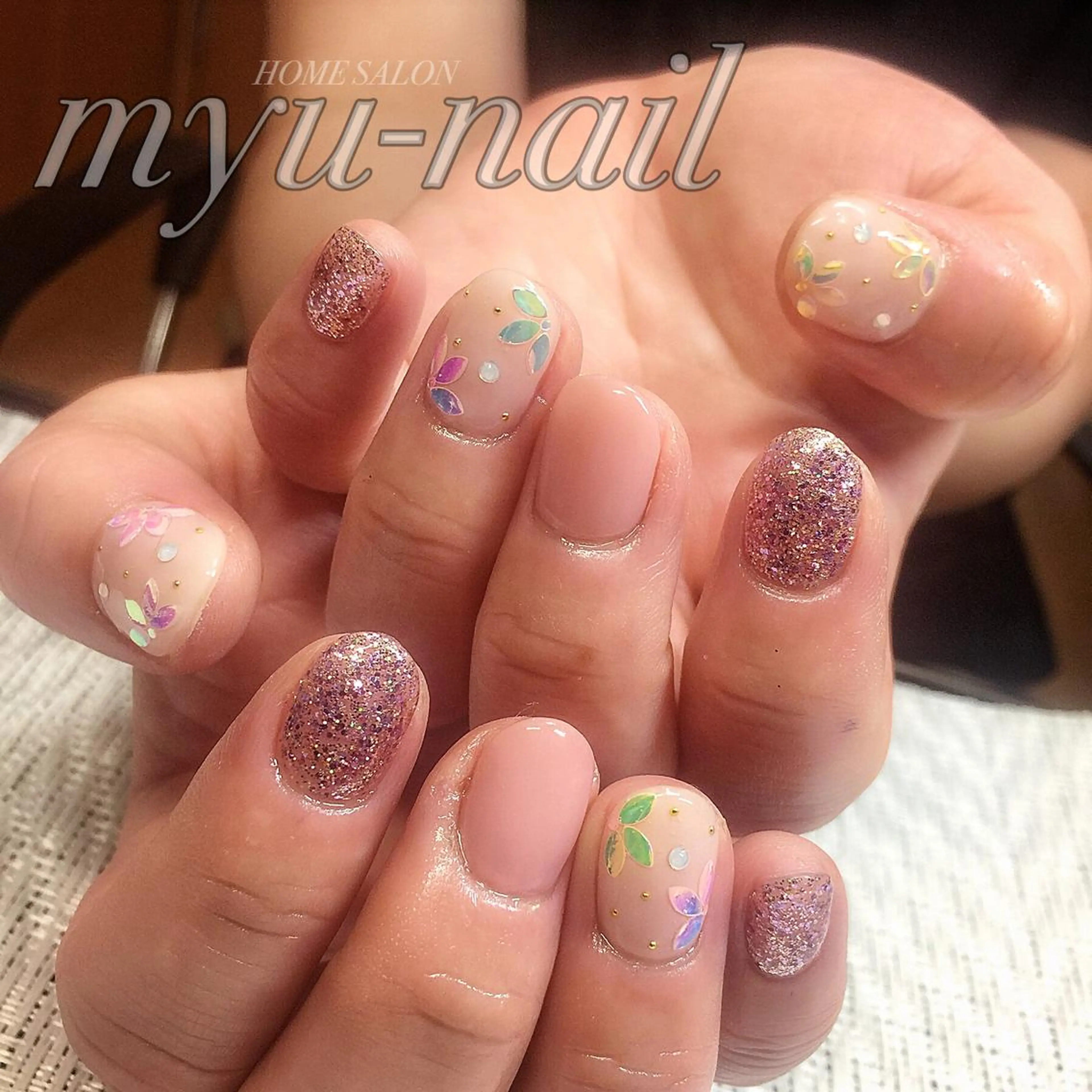 ネイル ホームサロン myu-nailのネイルデザイン
