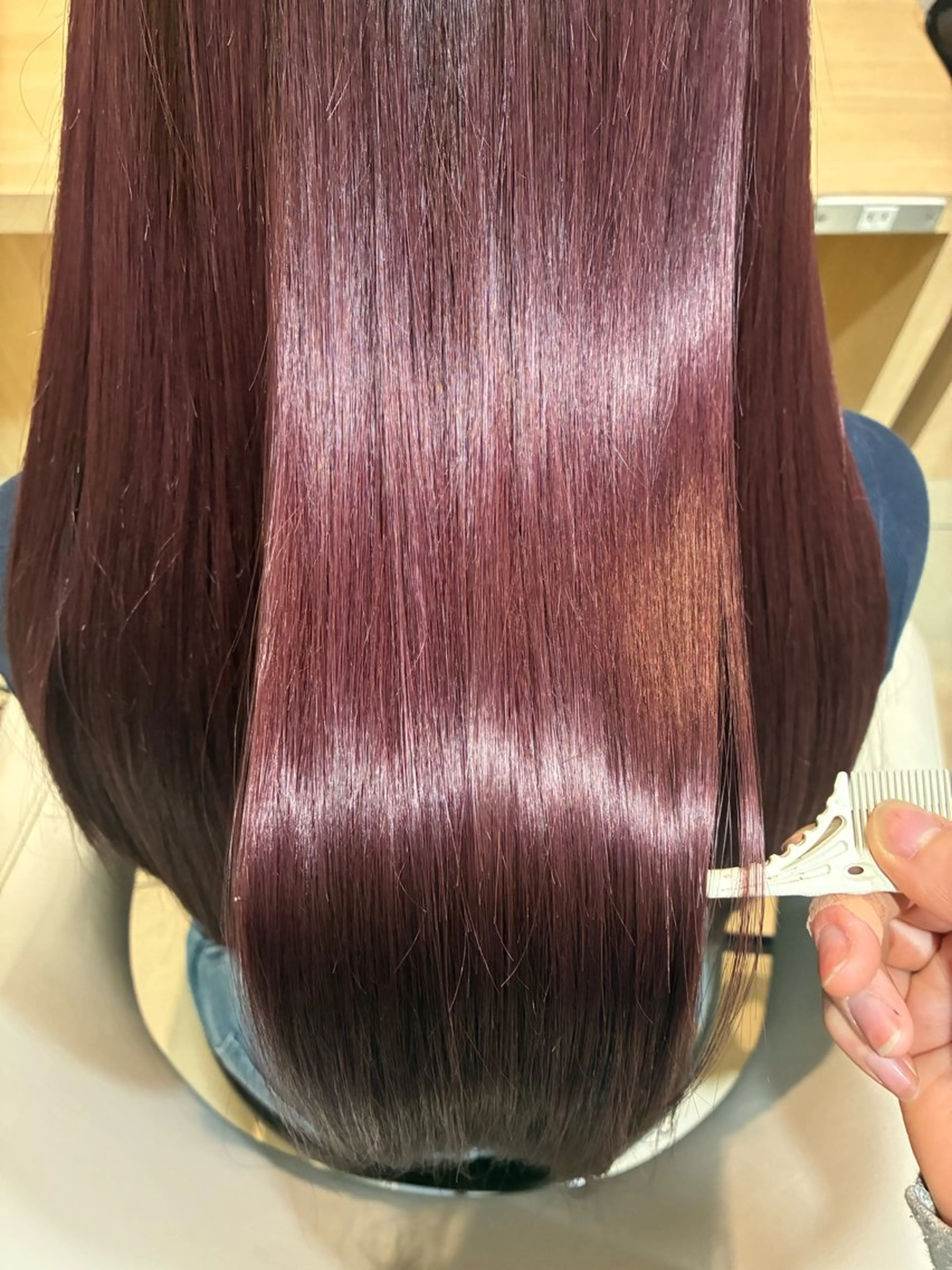 ロング カラー アディクシーカラー イルミナカラー ヘアカラー 🫧Ash中目黒 Kotoka🫧のヘアスタイル