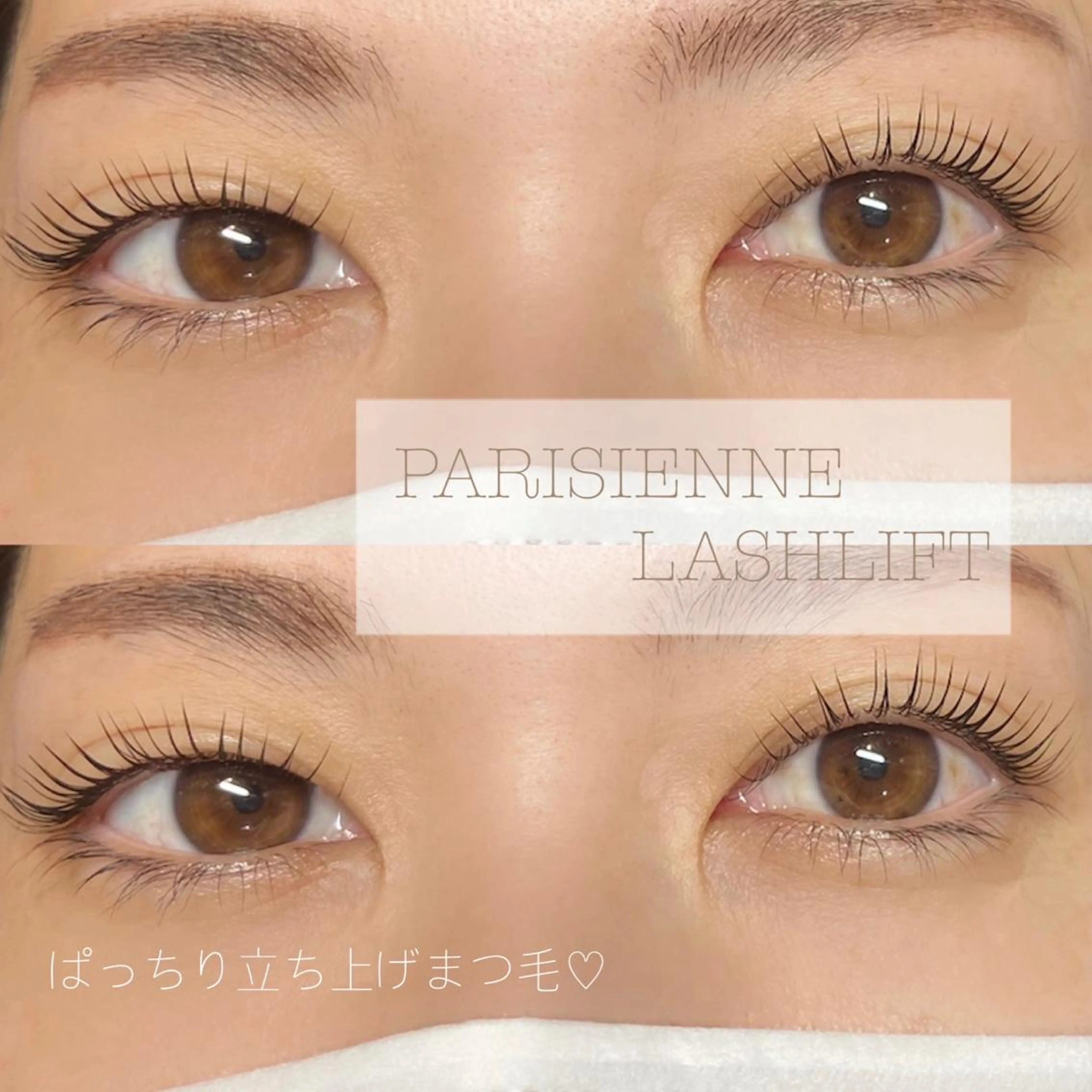 マツエク・マツパ パリジェンヌラッシュリフト ᴀɪᴍᴇᴇʟ / ᴀɪᴋᴀのマツエク・マツパデザイン