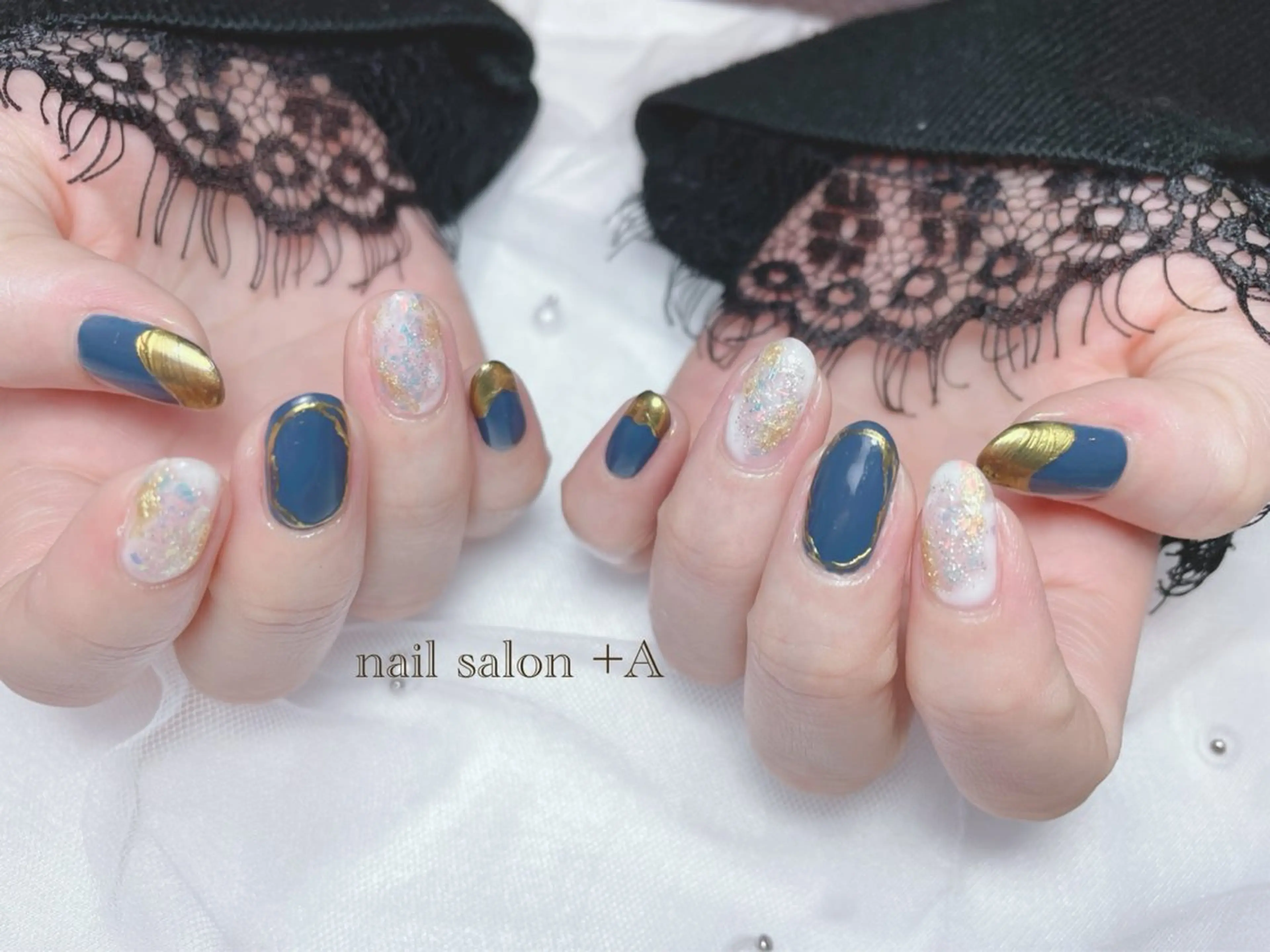 ショート ハンドネイル Nail Salon +Aのネイルデザイン