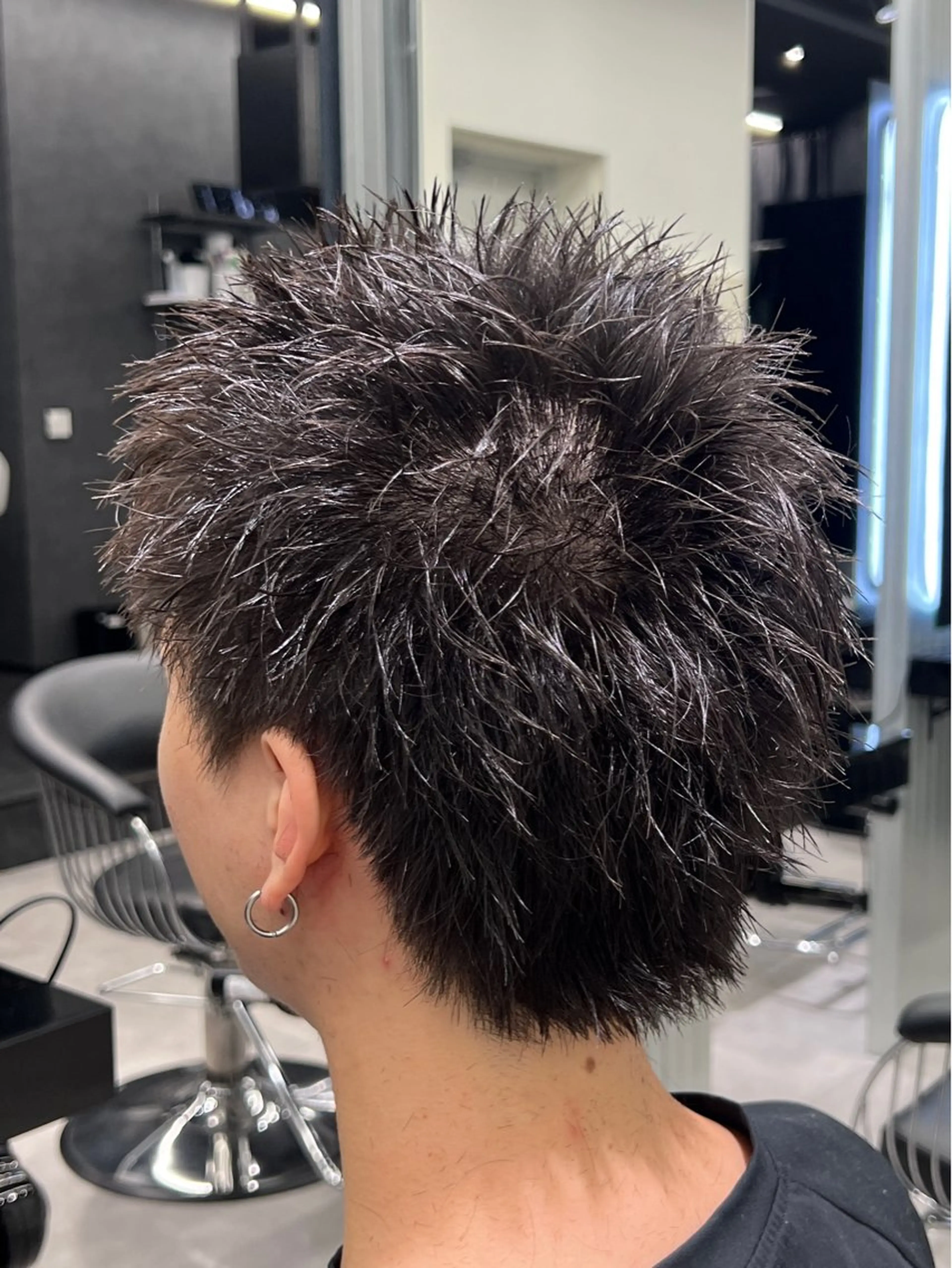 ショート ショートヘア スパイキーショート 長谷野真吾のヘアスタイル