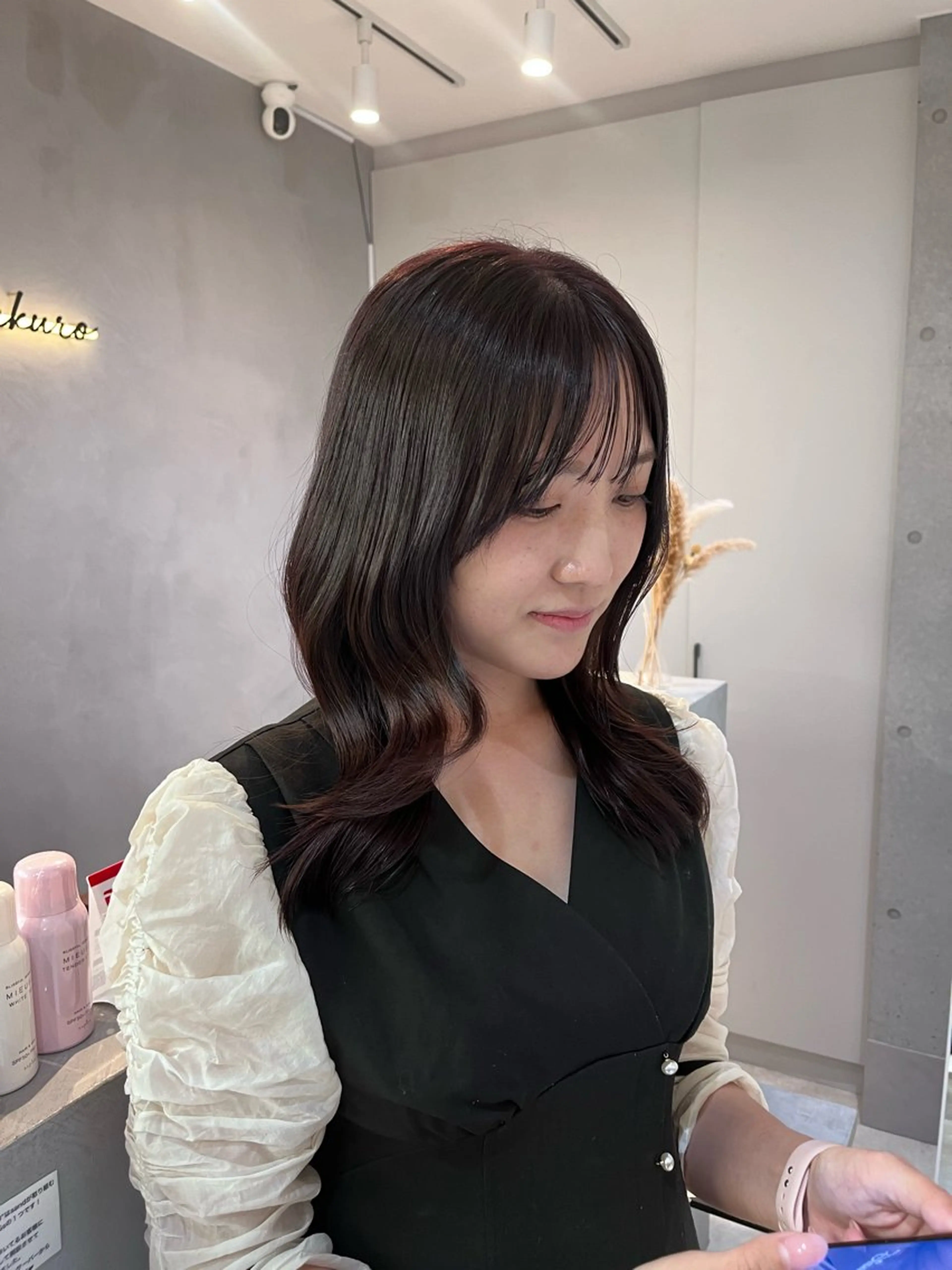 ロング ヘアカラー トリートメント sand 池袋　2nd所属・韓国ヘア/ マナミ🇰🇷🩶のヘアスタイル