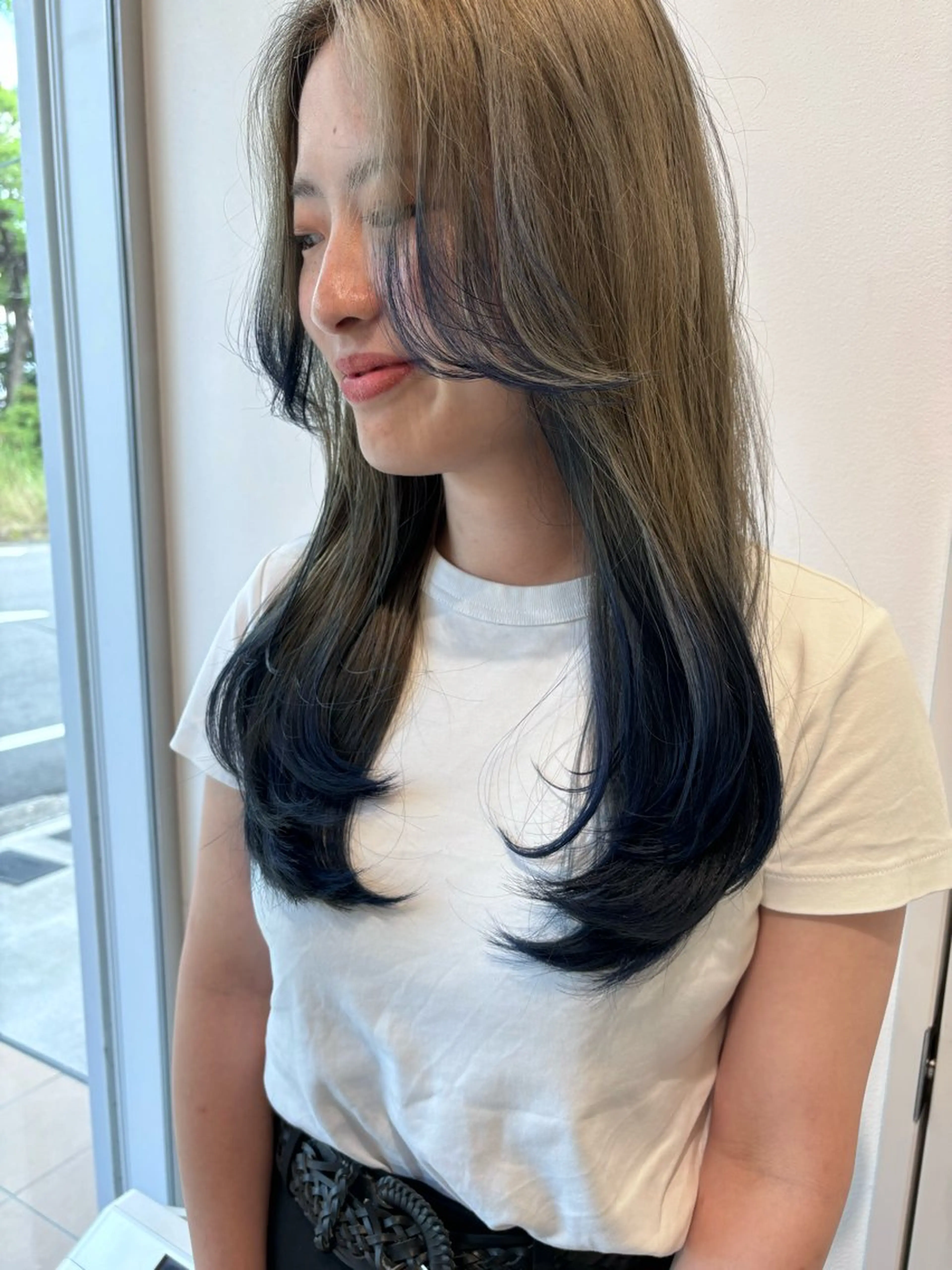 ロング カラー BLENDby happiness所属・KAORU/絹髪 /髪質改善/奈良のヘアスタイル