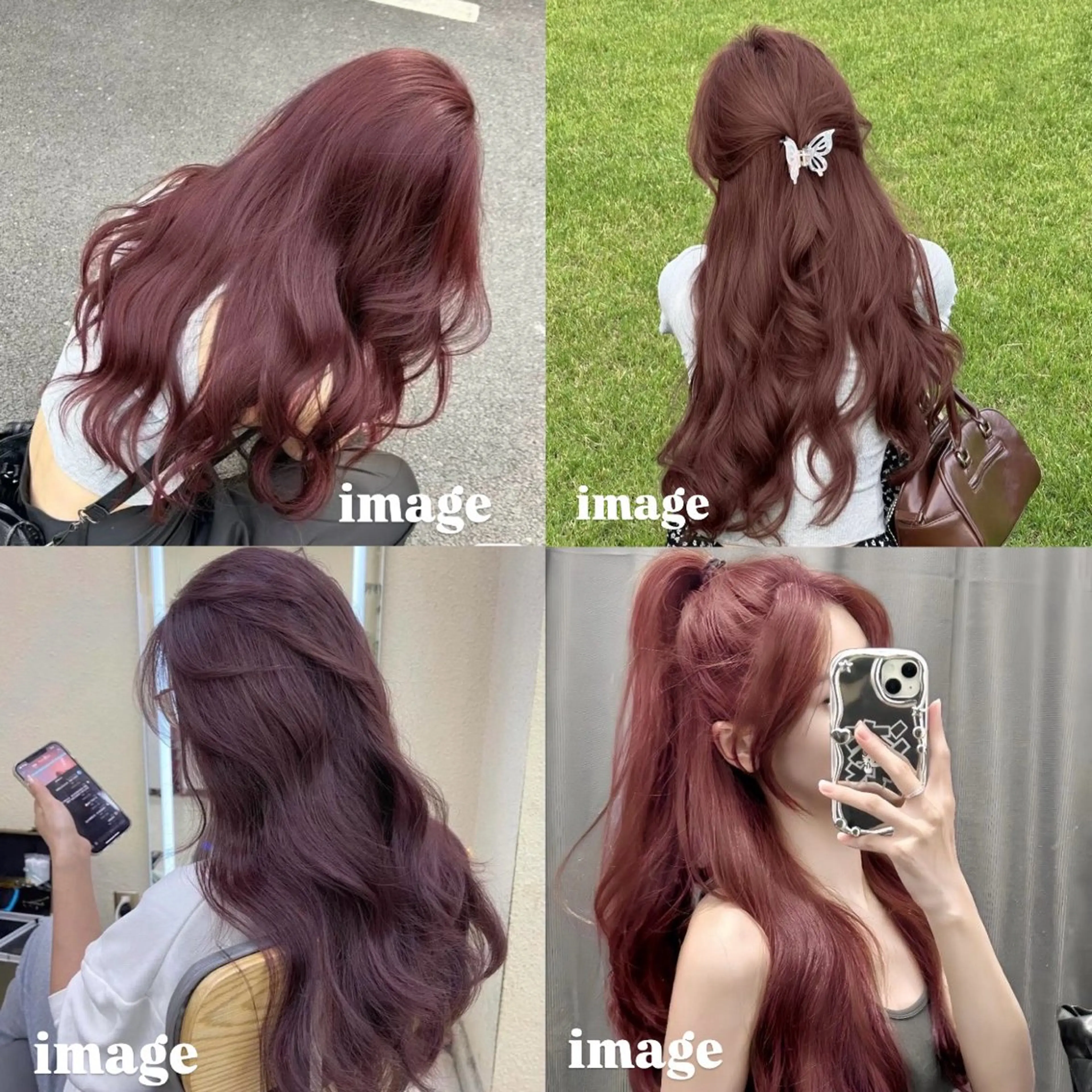 暖色ワンカラー＋髪質改善トリートメント🍒🎀の写真