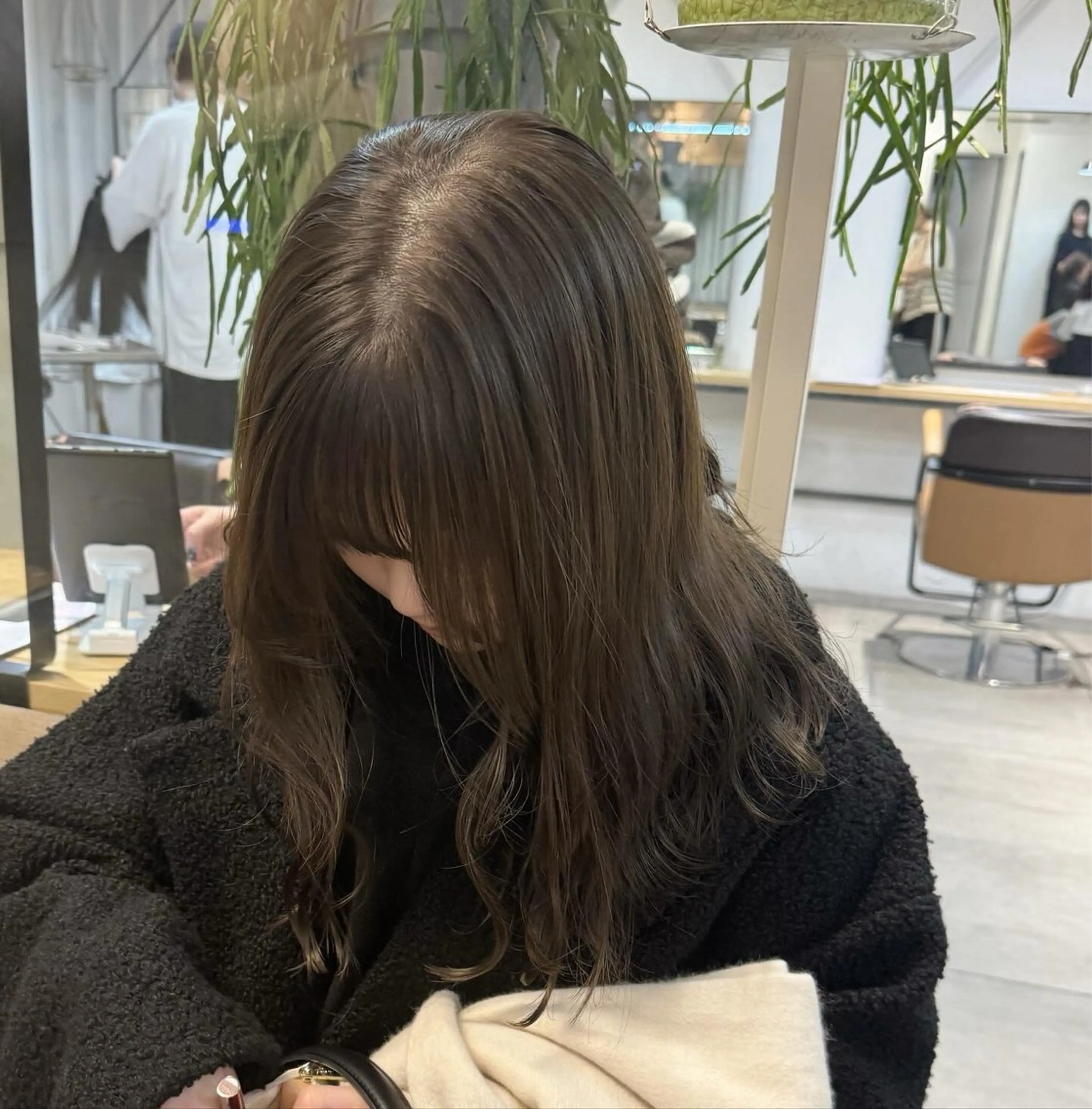 ミディアム カラー カット ヘアカラー Lomalia 🤍🫧/makoのヘアスタイル