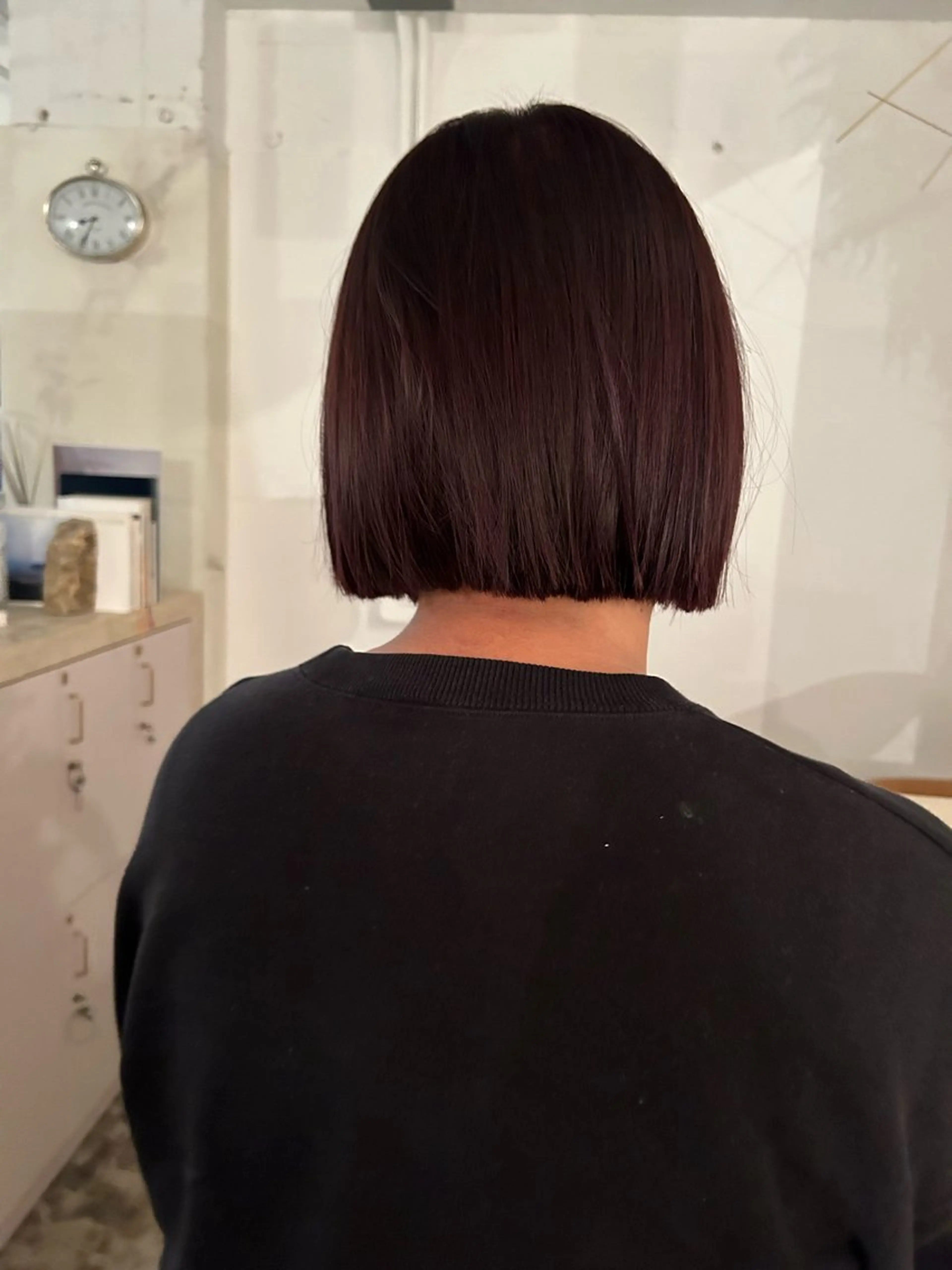 ショート カラー 原 瑞希のヘアスタイル