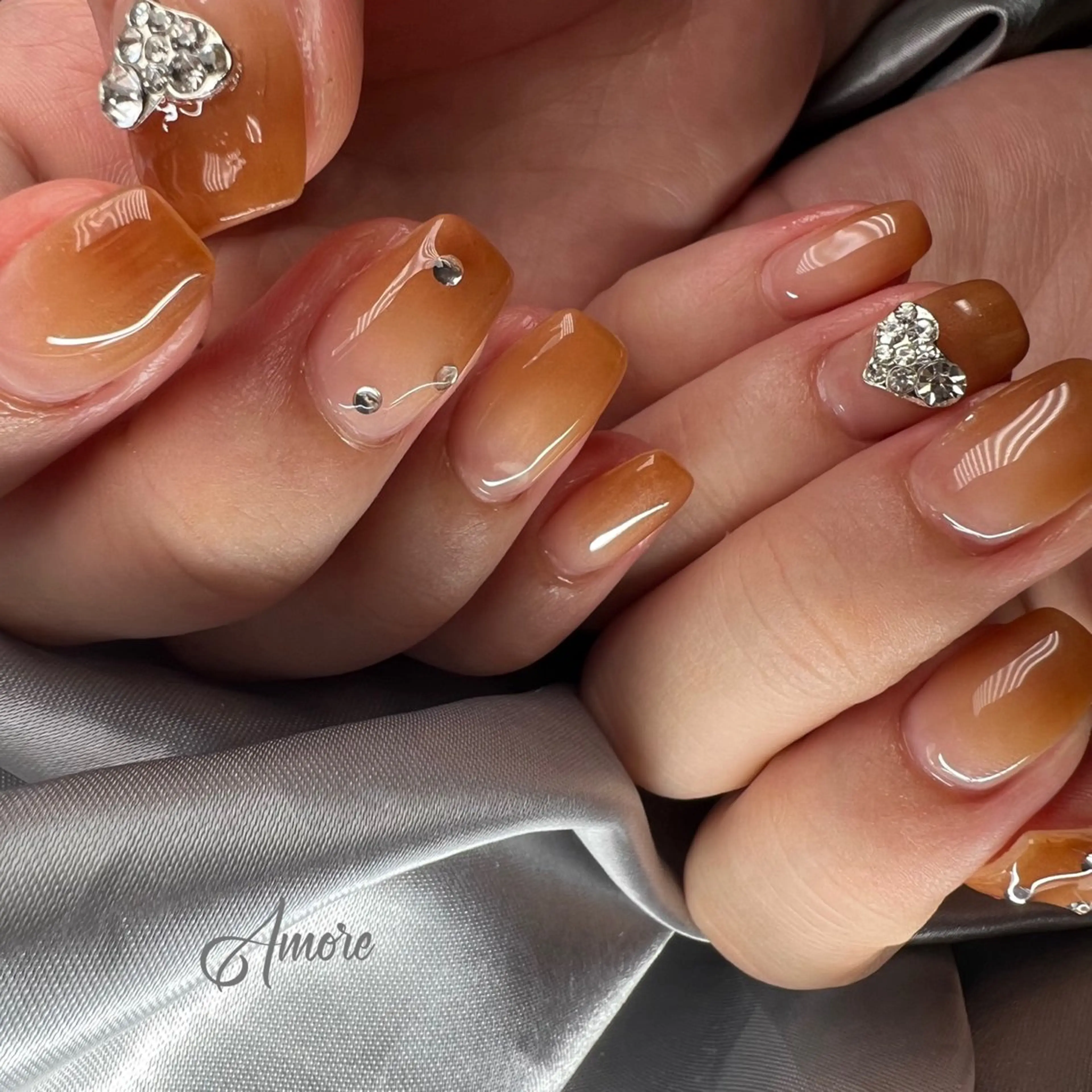 ネイル ジェルネイル 韓国ネイル パラジェル You kyehwaのネイルデザイン