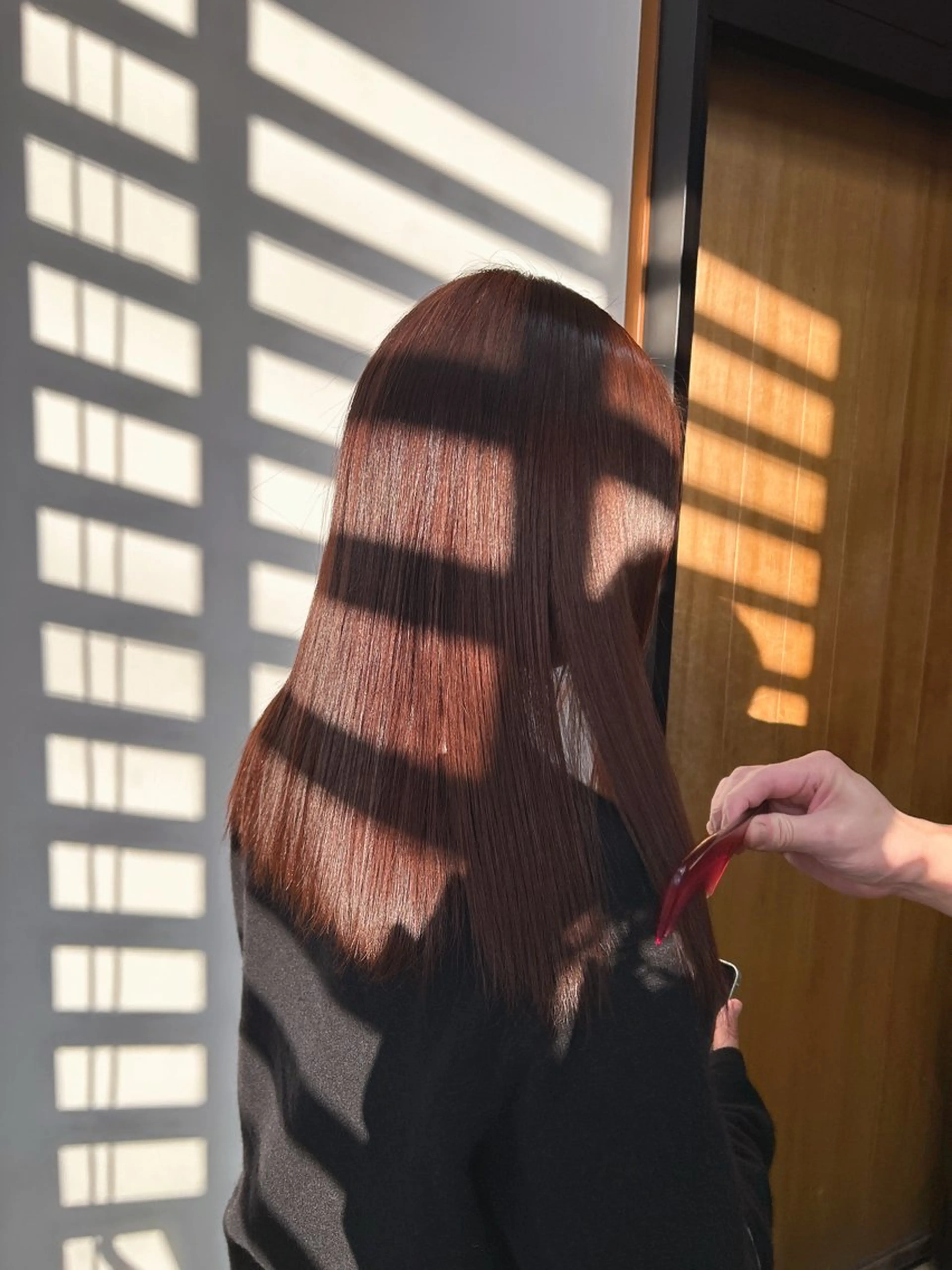 セミロング カット ヘアカラー トリートメント 伶風/ボブ/ ハッシュカットのヘアスタイル