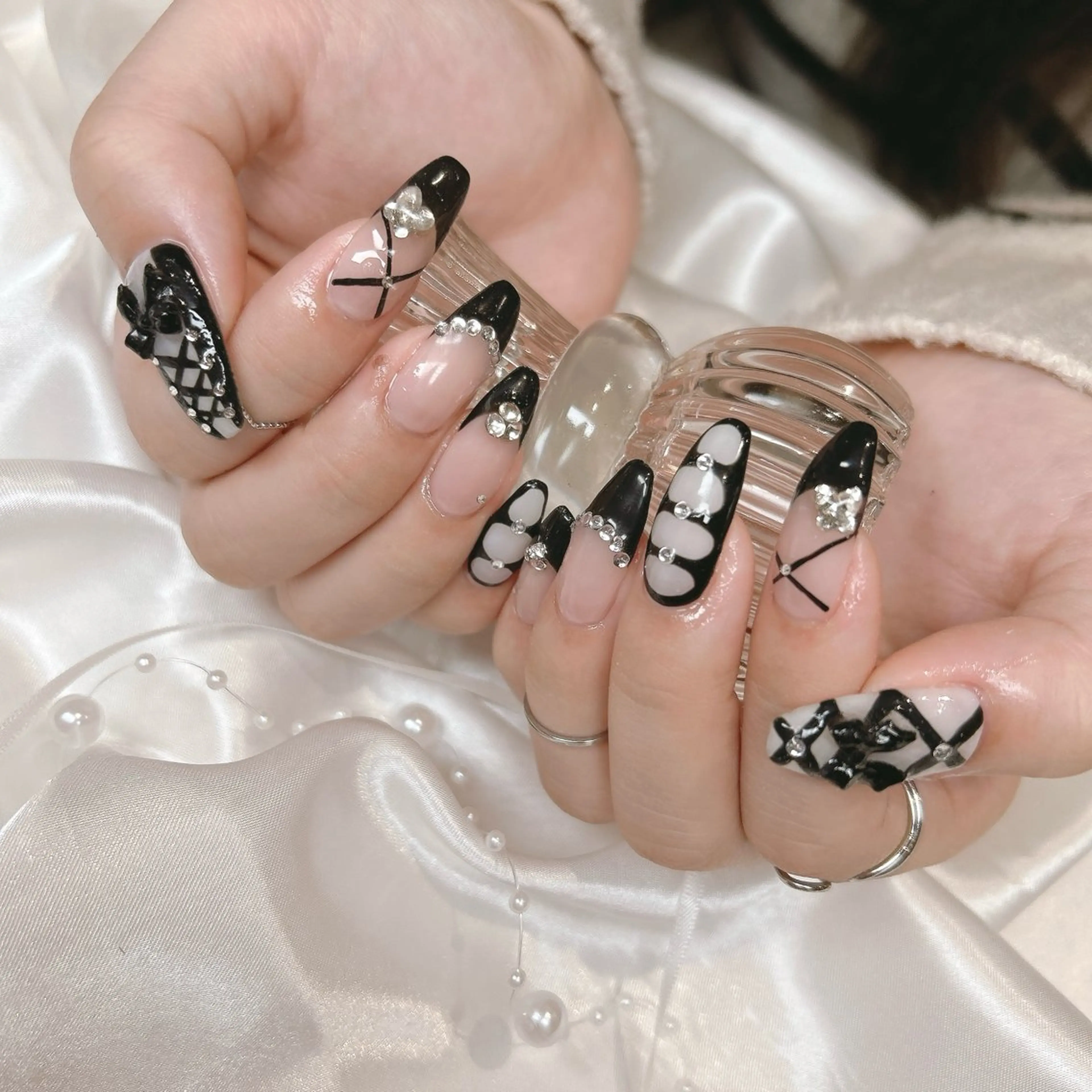 ネイル フレンチネイル ハンドネイル junna 金山.東別院.上前津のネイルデザイン