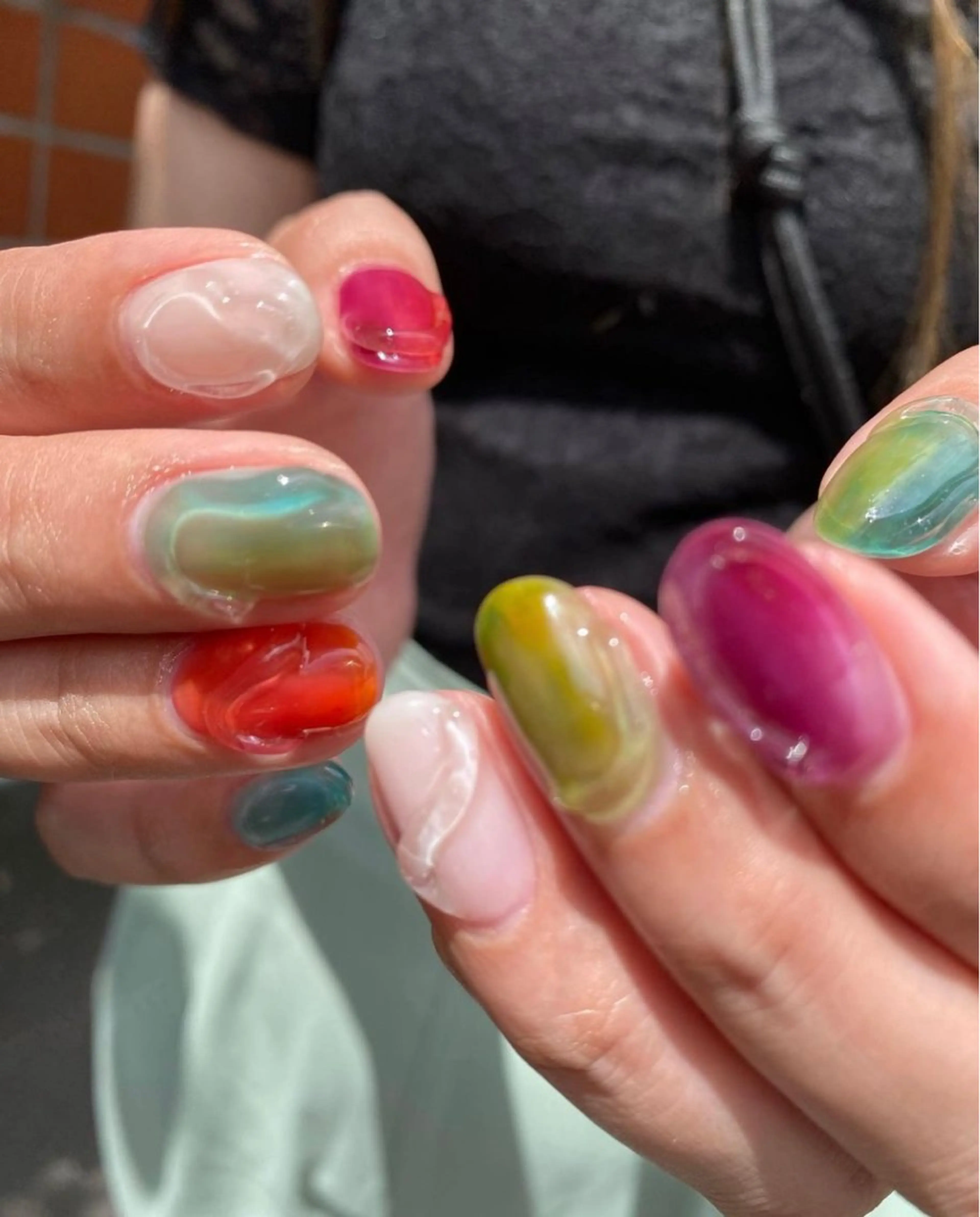 ネイル ハンドネイル nail salon granveilのネイルデザイン