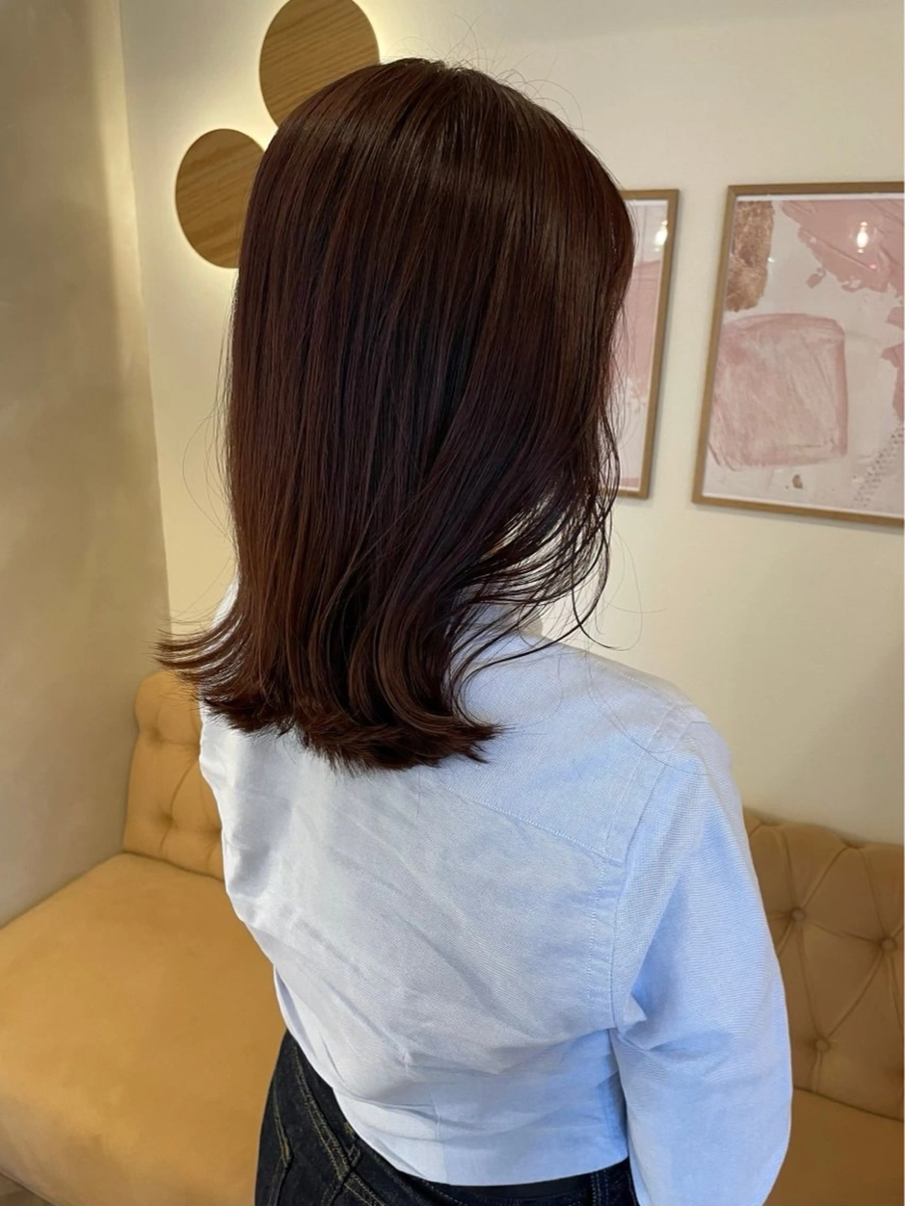 ミディアム rino/カット/ ショート／名古屋のヘアスタイル