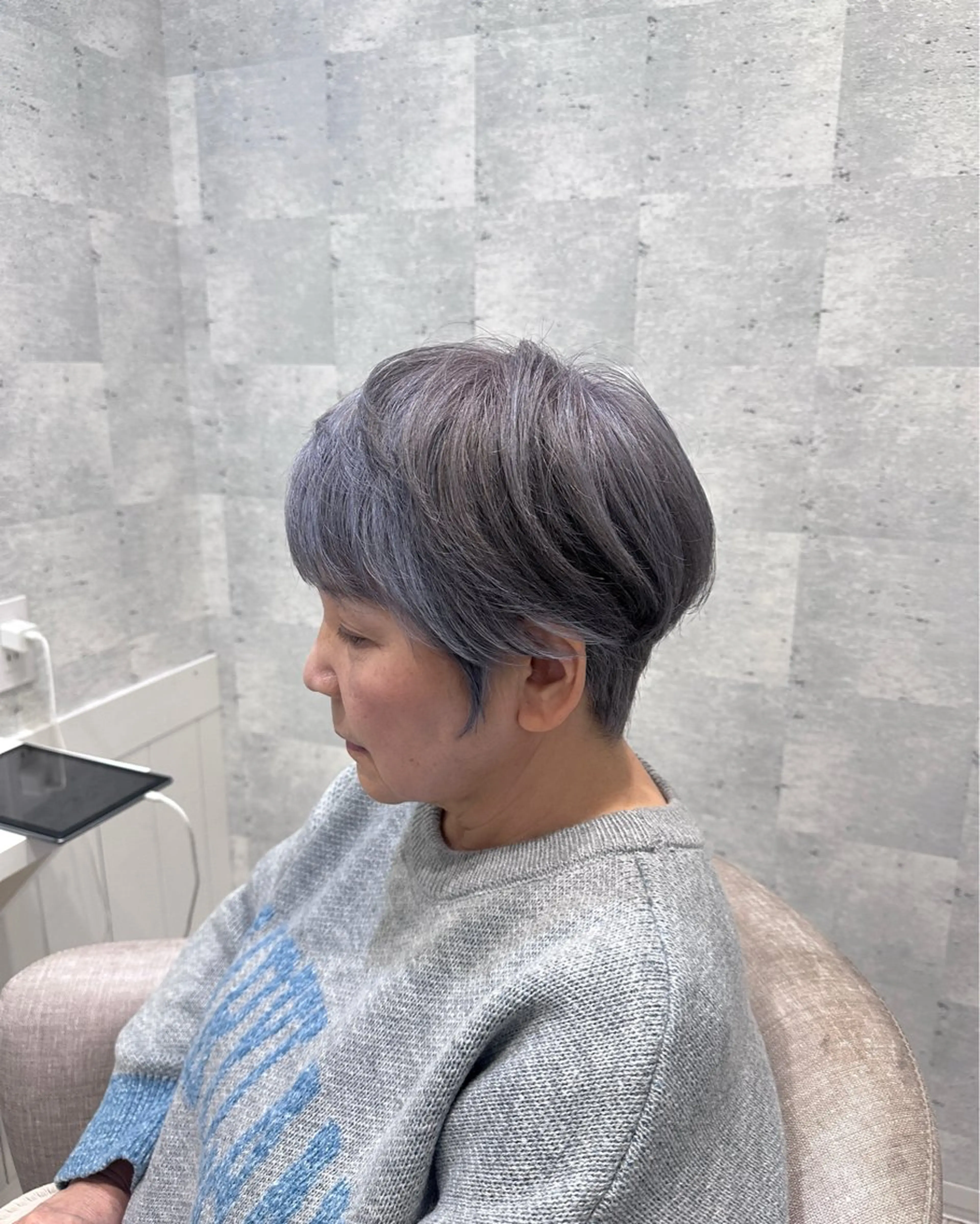 ショート カラー カット ヘアカラー トリートメント 西山 将太のヘアスタイル