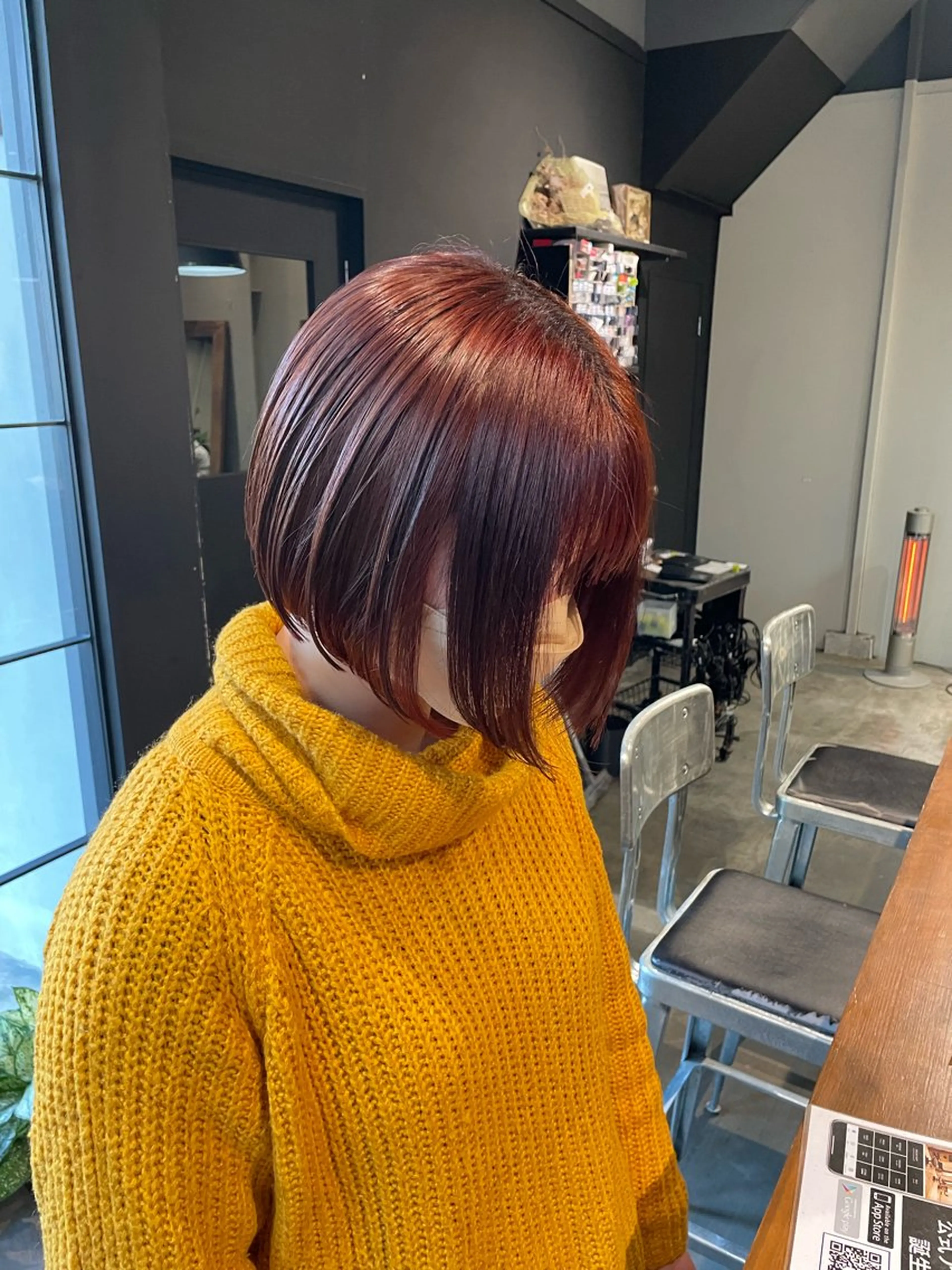 ショート カット ヘアカラー トリートメント ボブ／パーマ指名 No. 1🍃れんとのヘアスタイル