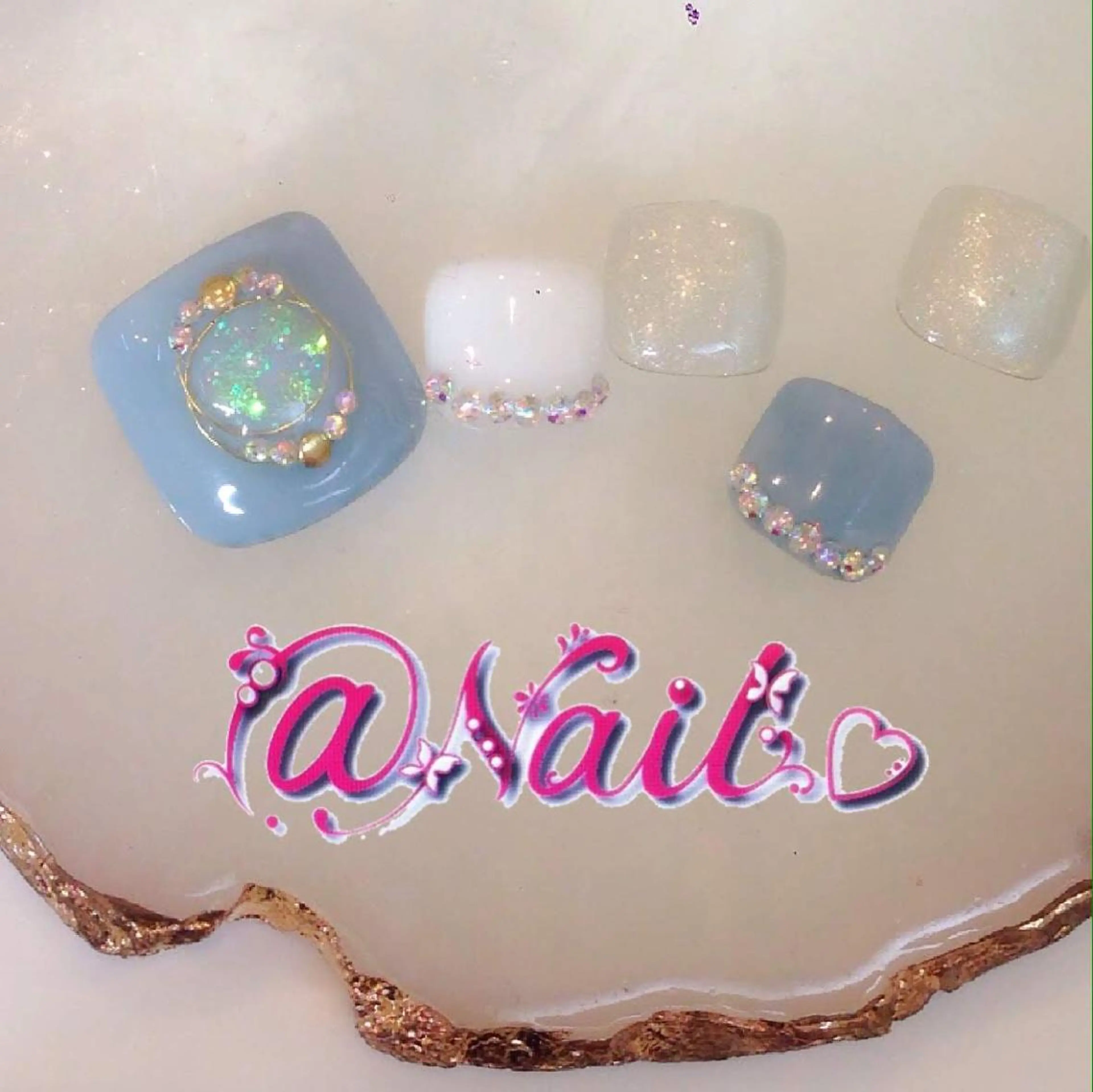 ネイル ネイルチップ 小尾 栞のネイルデザイン